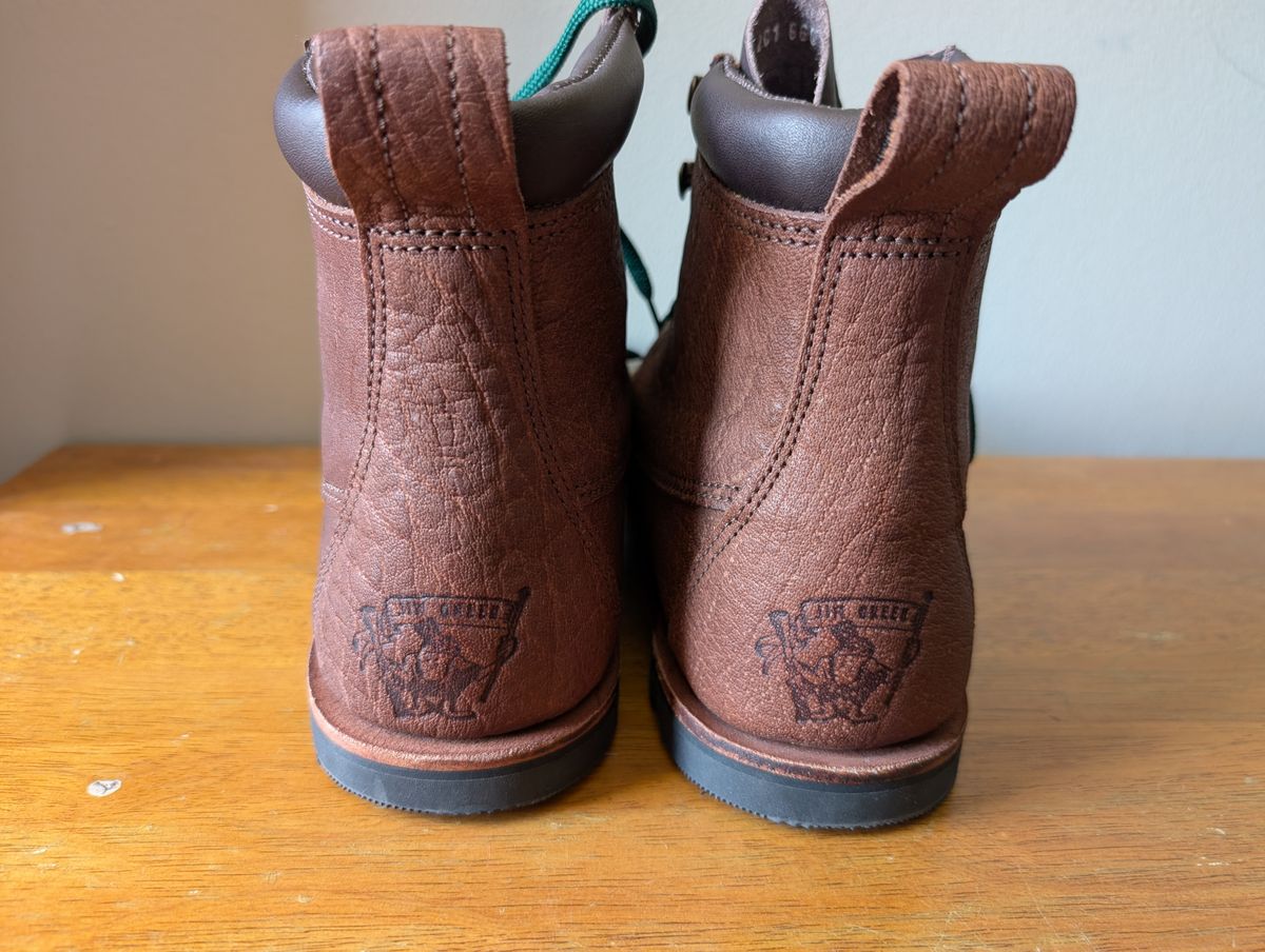 Photo by IShouldBeWorkingRn on July 6, 2026 of the Jim Green Barefoot Meander in African Buffalo Skin.