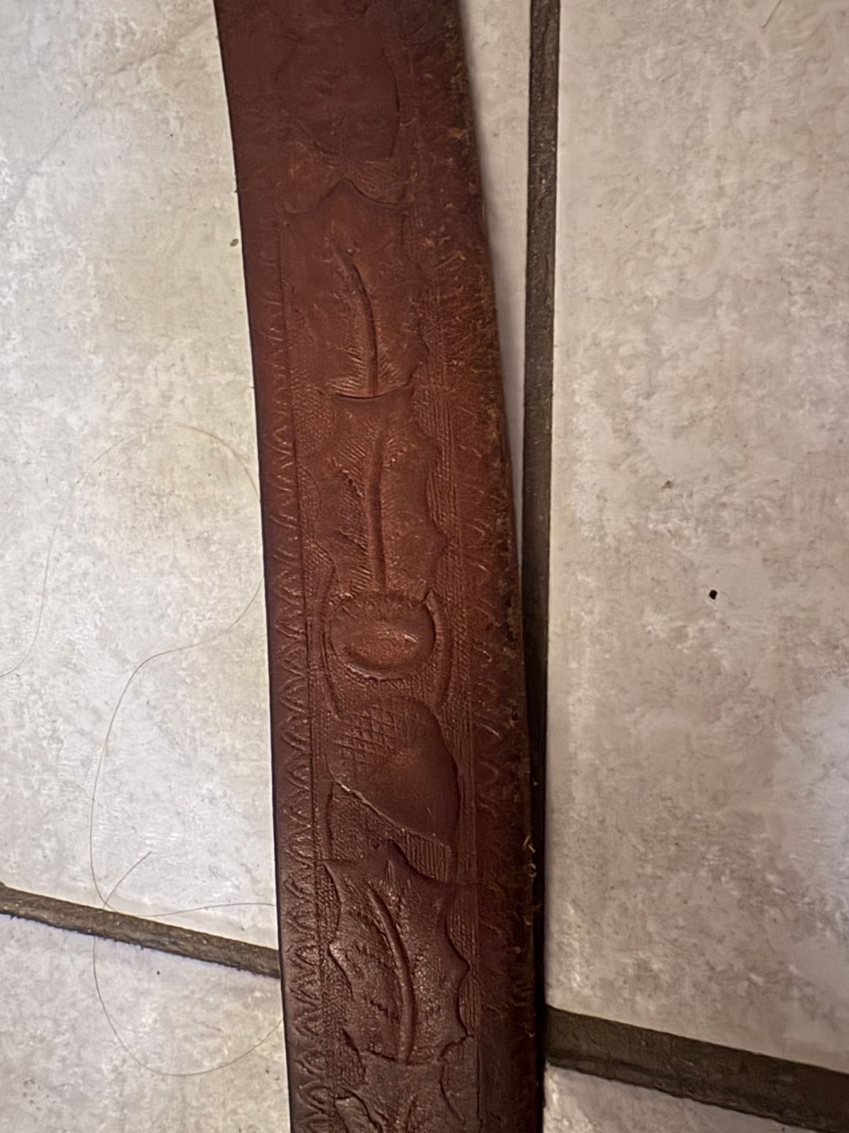 Photo by lee on August 17, 2025 of the Hand Made Belt in Full Grain Leather.