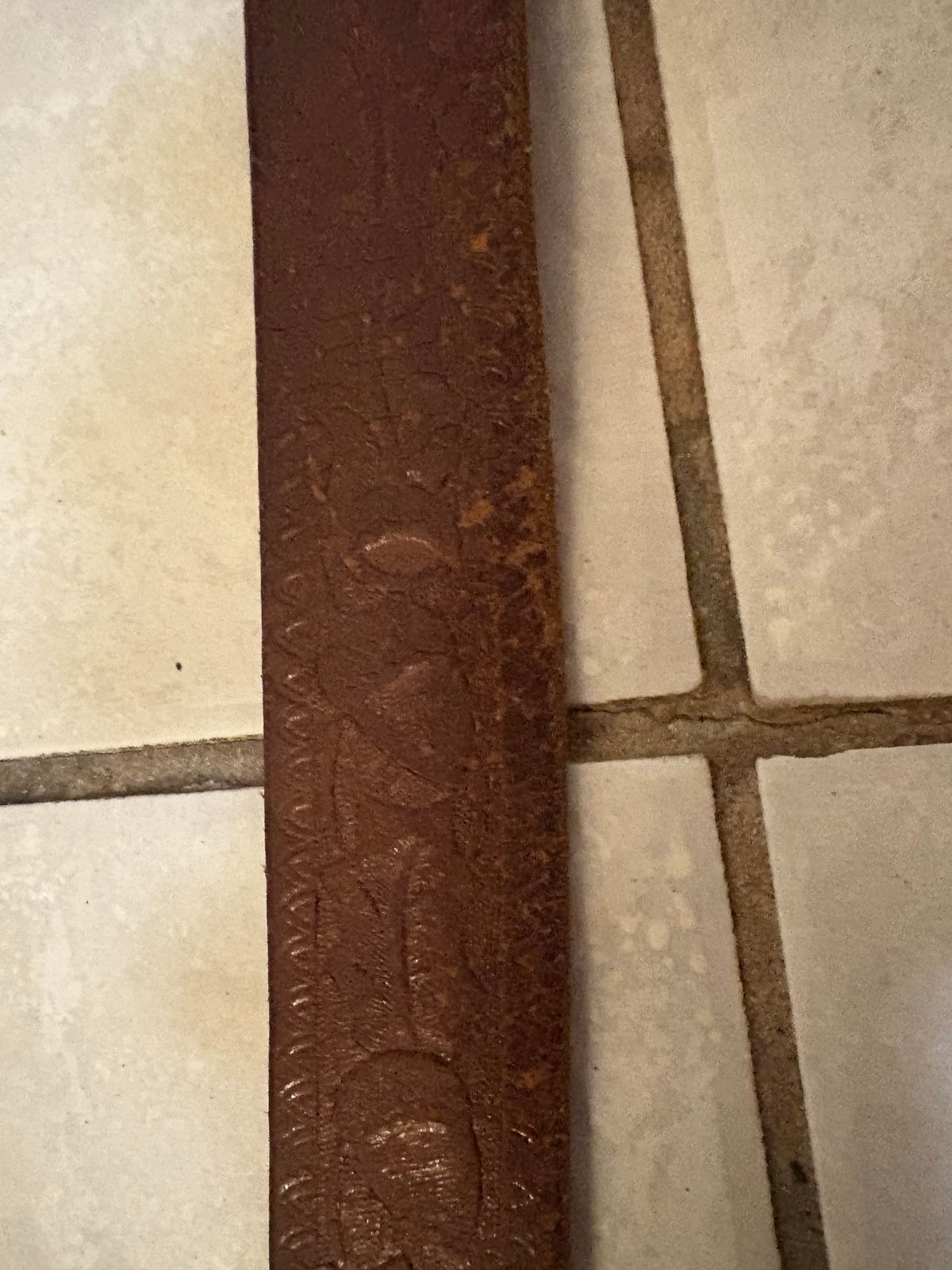 Photo by lee on August 17, 2025 of the Hand Made Belt in Full Grain Leather.