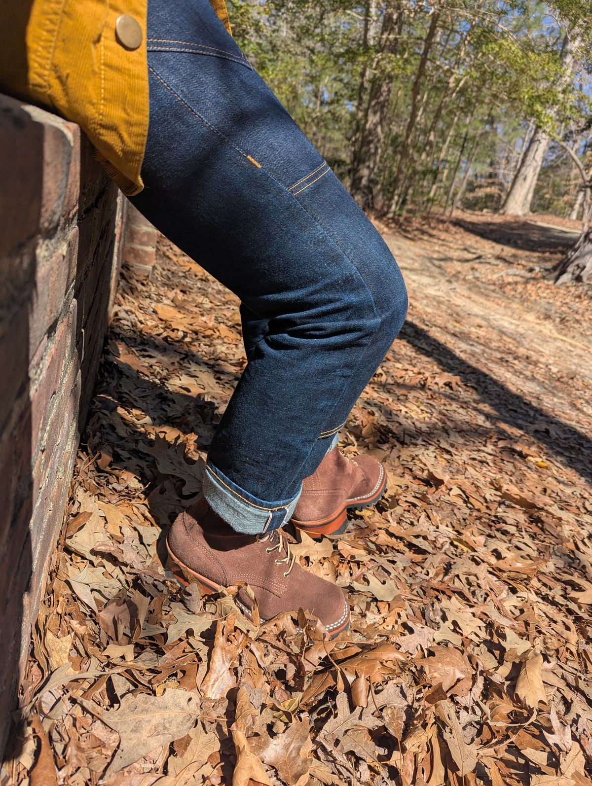 Photo by DrRyukin on March 21, 2025 of the Nicks BuilderPro in Seidel 1964 Mahogany Roughout.