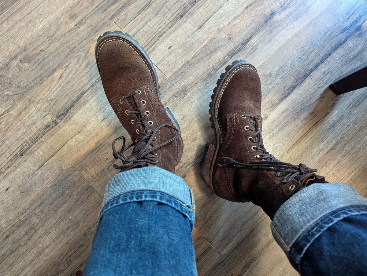 Photo by DrRyukin on October 7, 2025 of the Nicks BuilderPro in Nicks / Seidel 1964 Mahogany Roughout.