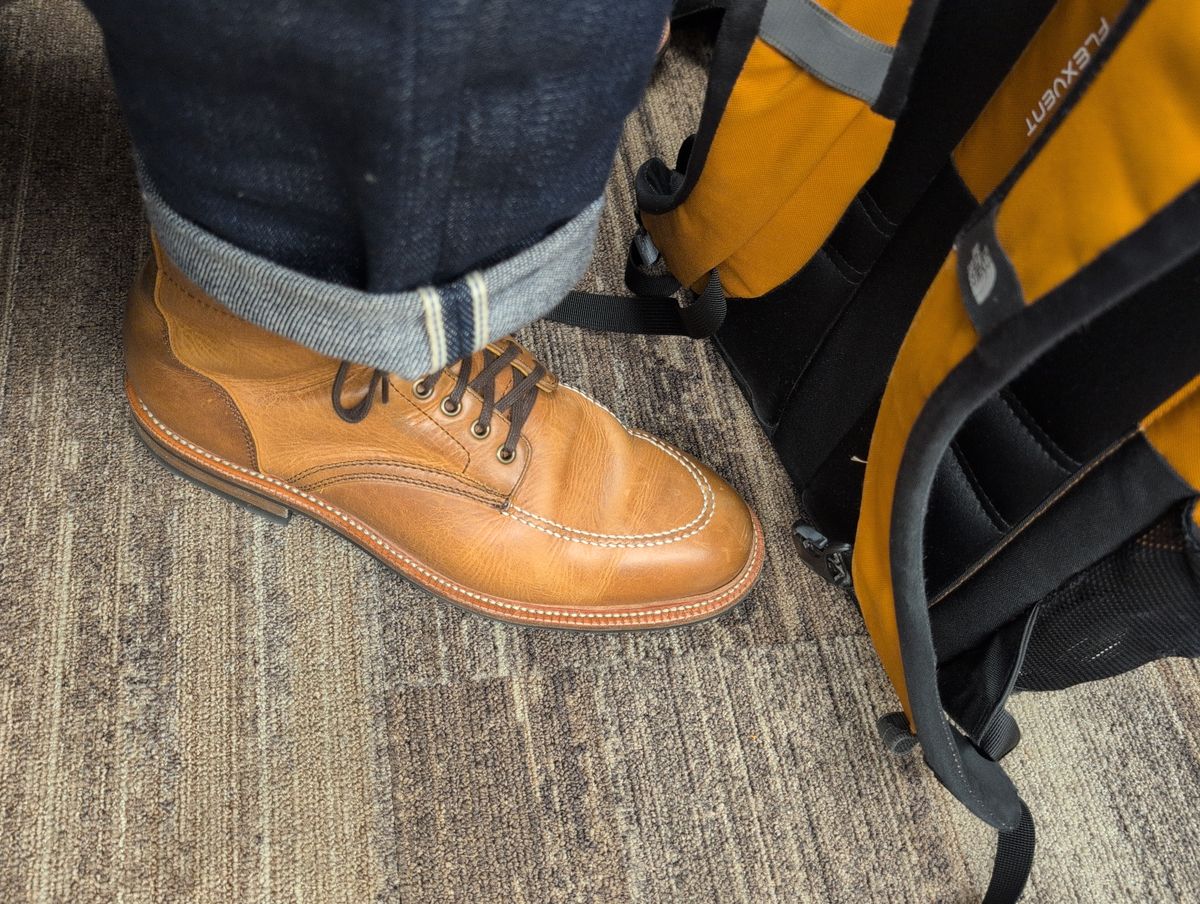 Photo by film_raine on September 23, 2025 of the Parkhurst The Niagara in Parkhurst / Natural Veg Re-Tan.