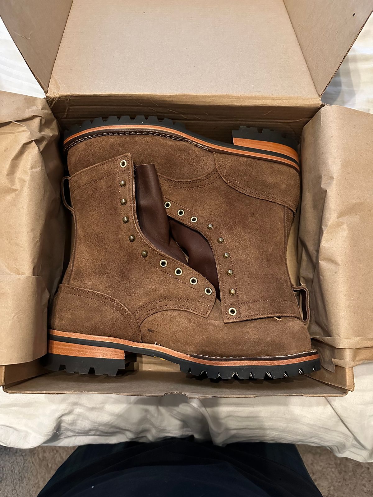 Photo by ShutUpBubi on April 8, 2024 of the Nicks BuilderPro in Seidel 1964 Walnut Roughout.