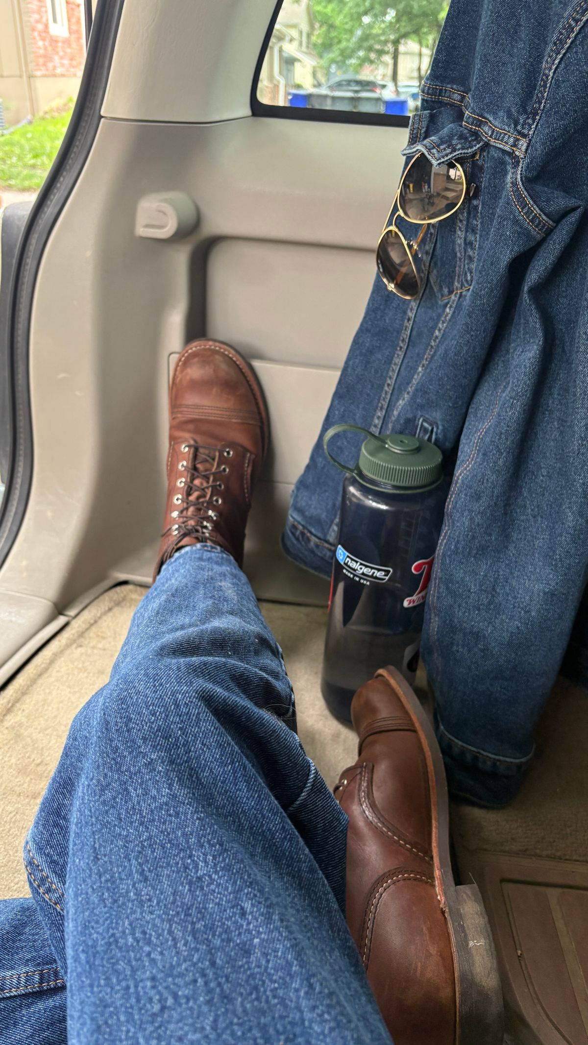 Photo by BUMMYNATE on May 23, 2026 of the Red Wing Iron Ranger in S.B. Foot Amber Harness.