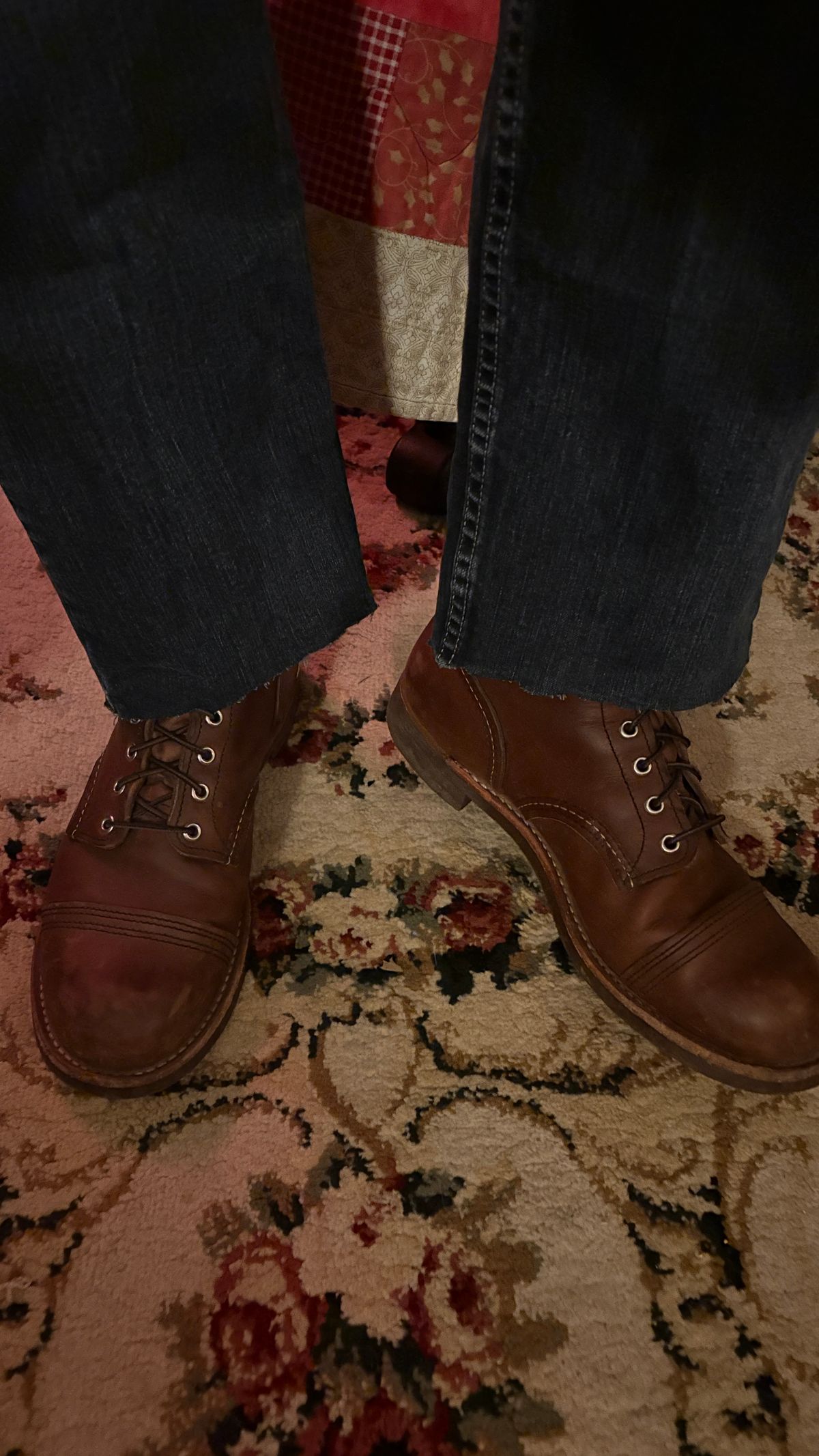 Photo by BUMMYNATE on June 23, 2026 of the Red Wing Iron Ranger in S.B. Foot Amber Harness.