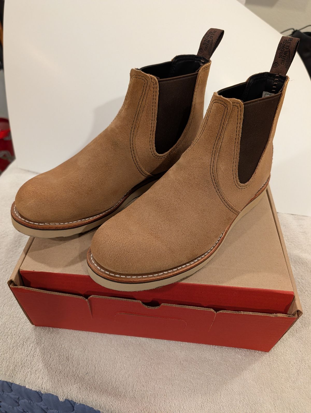 Photo by Johnnyknocks on April 10, 2026 of the Red Wing Classic Chelsea in S.B. Foot Hawthorne Abilene.