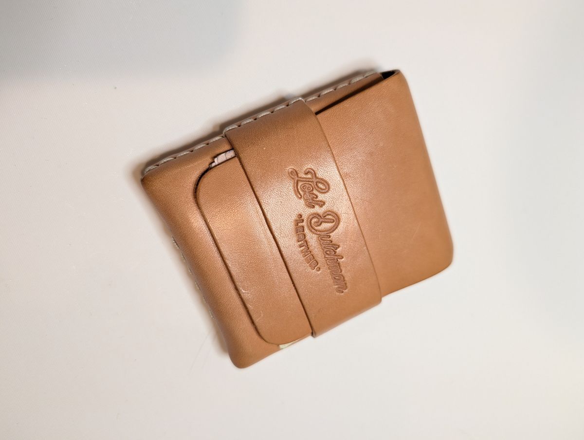 Photo by Johnnyknocks on April 23, 2026 of the Lost Dutchman The Big Finn in Cow Hide Russet.