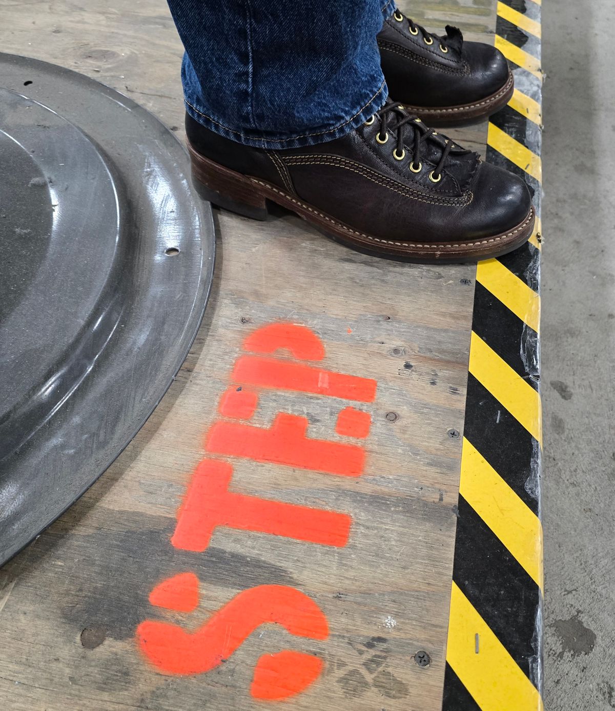 Photo by cpl.g.clegg on November 12, 2025 of the John Lofgren Donkey Puncher Boots in Ezo Shika Deerskin.