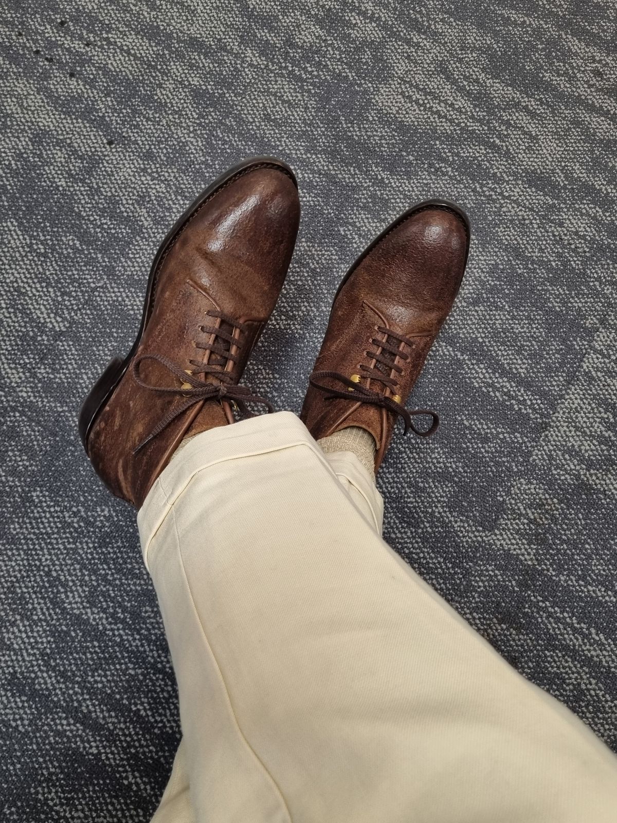 Photo by arkbird0707 on March 13, 2026 of the Sagara Imperial in Overdyed Reverse Arborwax Amber.