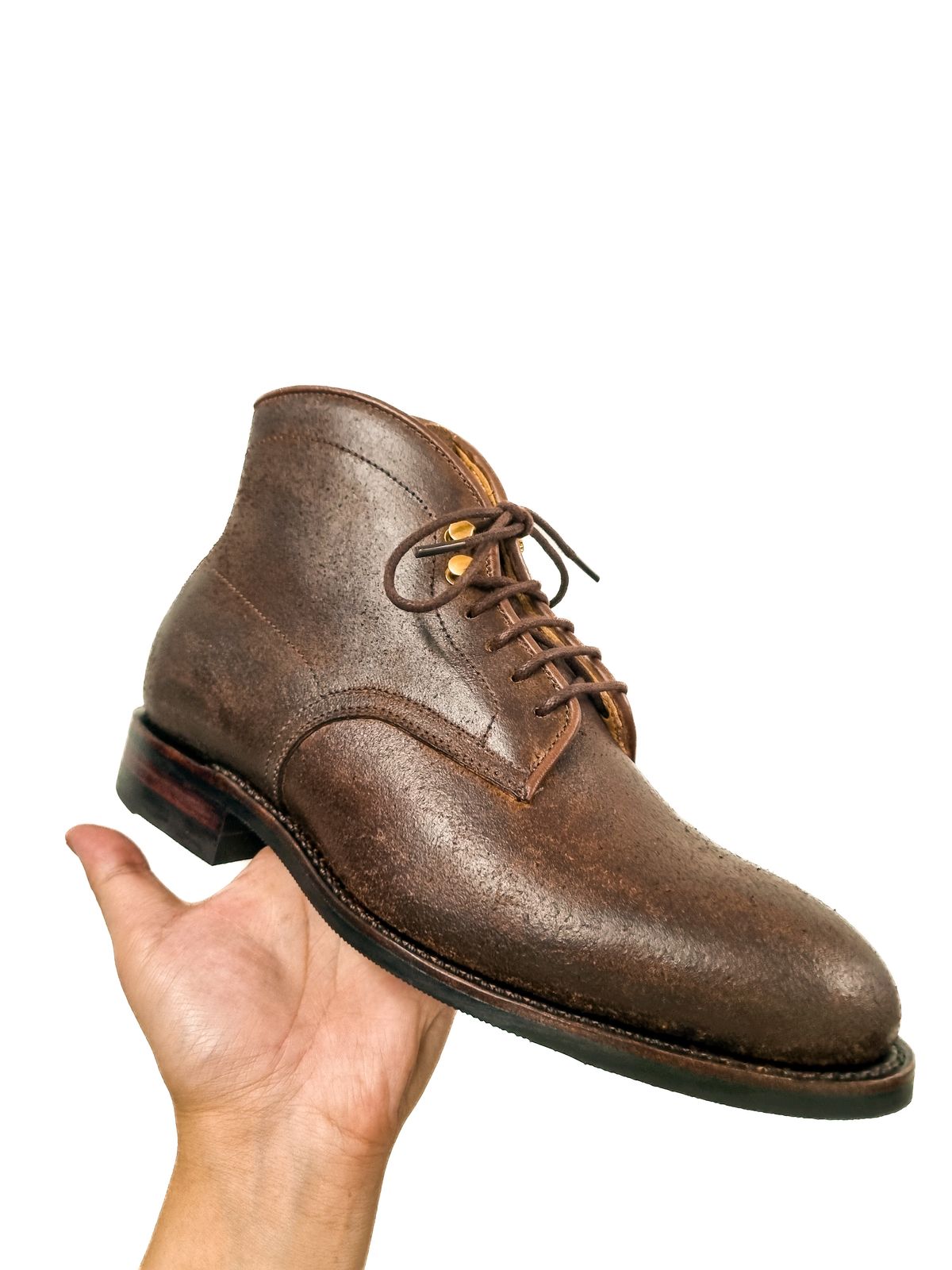 Photo by arkbird0707 on January 1, 2026 of the Sagara Imperial in Overdyed Reverse Arborwax Amber.