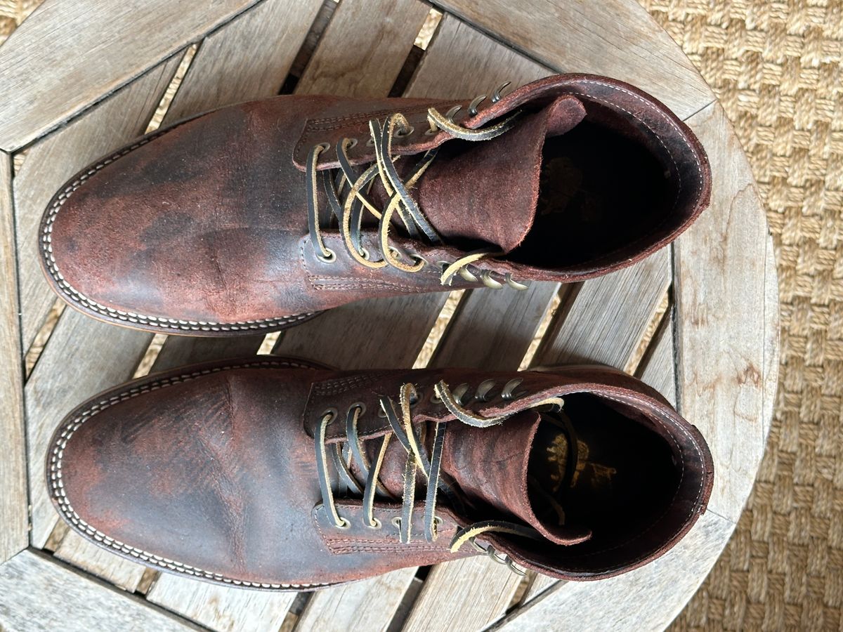 Photo by dawnpatrol on October 8, 2025 of the Parkhurst The Allen in C.F. Stead Inferno Rambler.