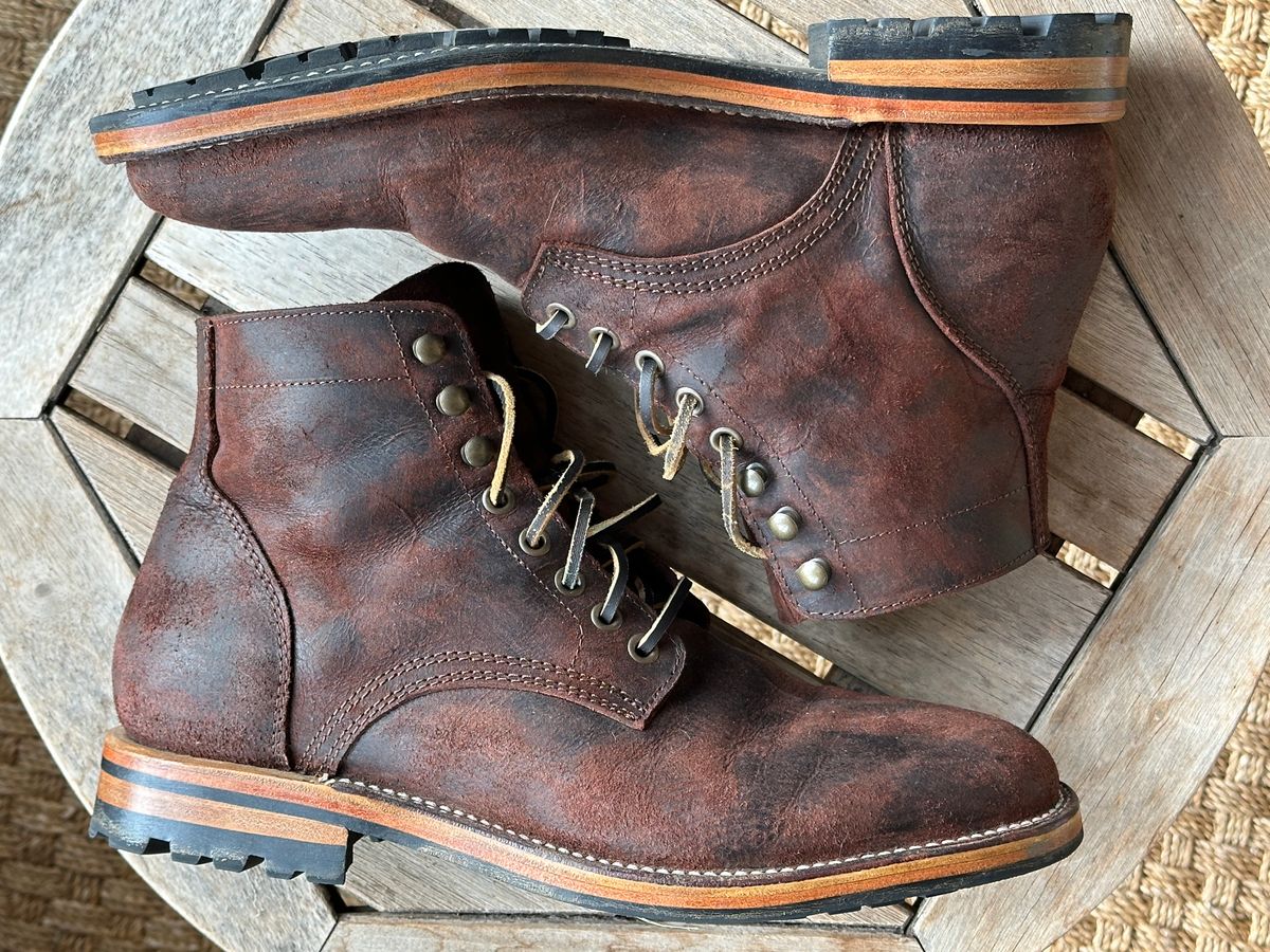 Photo by dawnpatrol on October 8, 2025 of the Parkhurst The Allen in C.F. Stead Inferno Rambler.