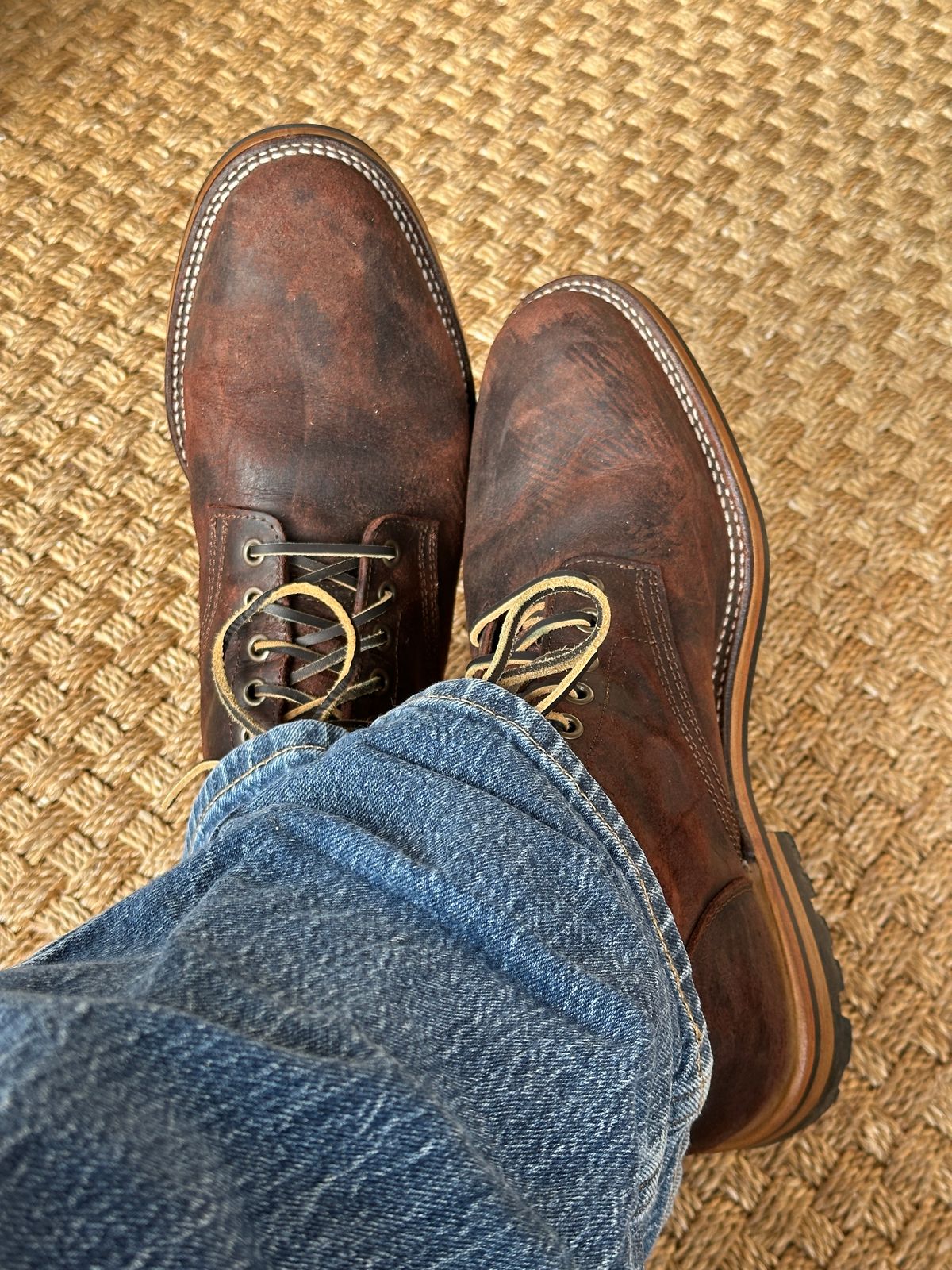 Photo by dawnpatrol on October 8, 2025 of the Parkhurst The Allen in C.F. Stead Inferno Rambler.