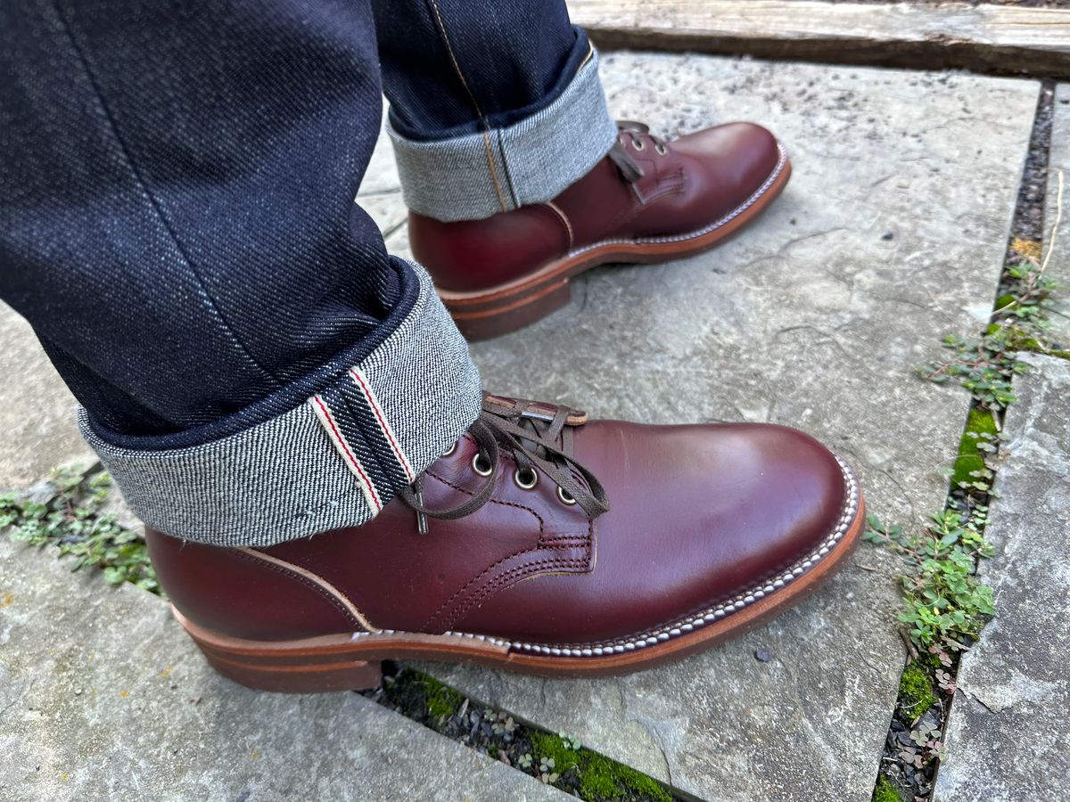 Photo by dawnpatrol on September 19, 2025 of the Oak Street Bootmakers Storm Boot in Horween Color 8 Chromexcel.