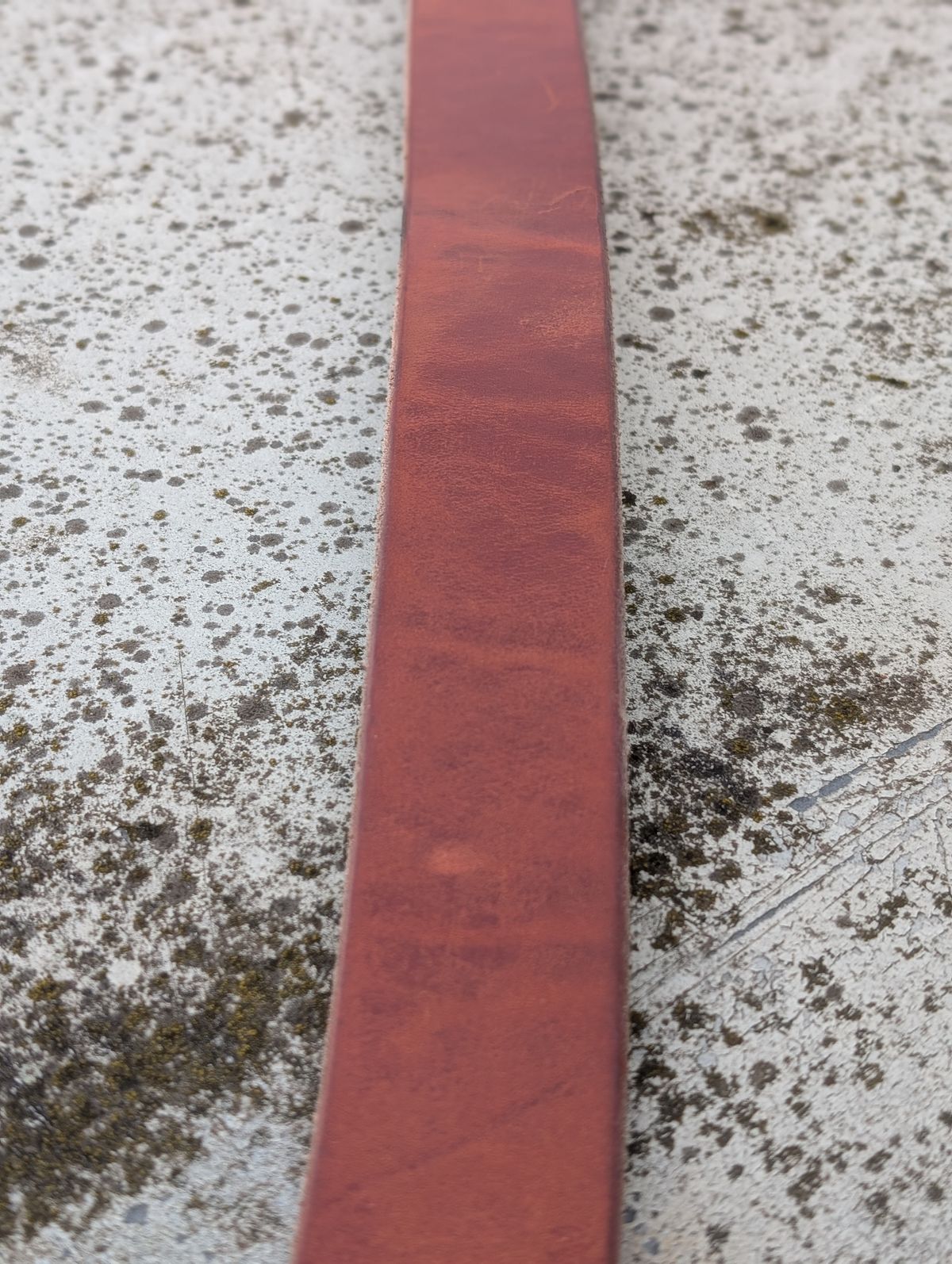 Photo by Gauffrier on January 1, 2026 of the Nicks Heavy duty Work Belt in Wickett & Craig Natural Double Stuffed.