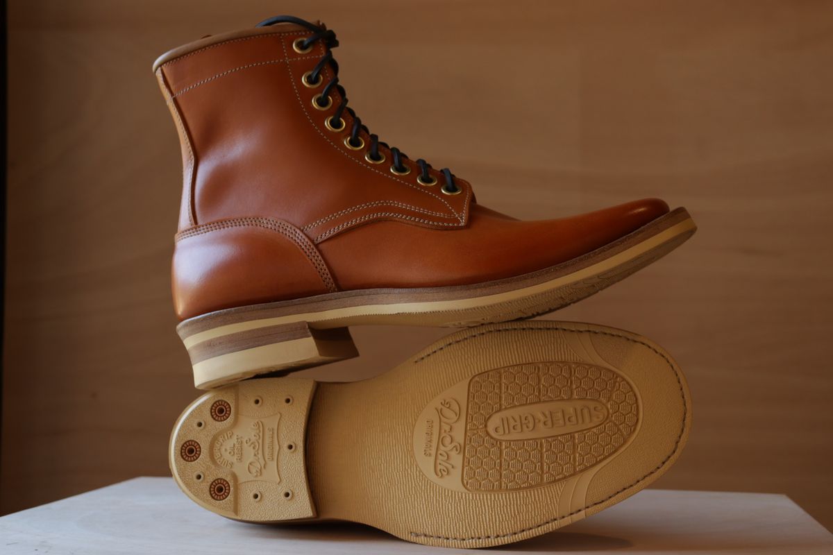 Photo by sobreiroboots on September 7, 2024 of the Sobreiro Boots Estrella Boot in Fonte Velha Cow Hide.