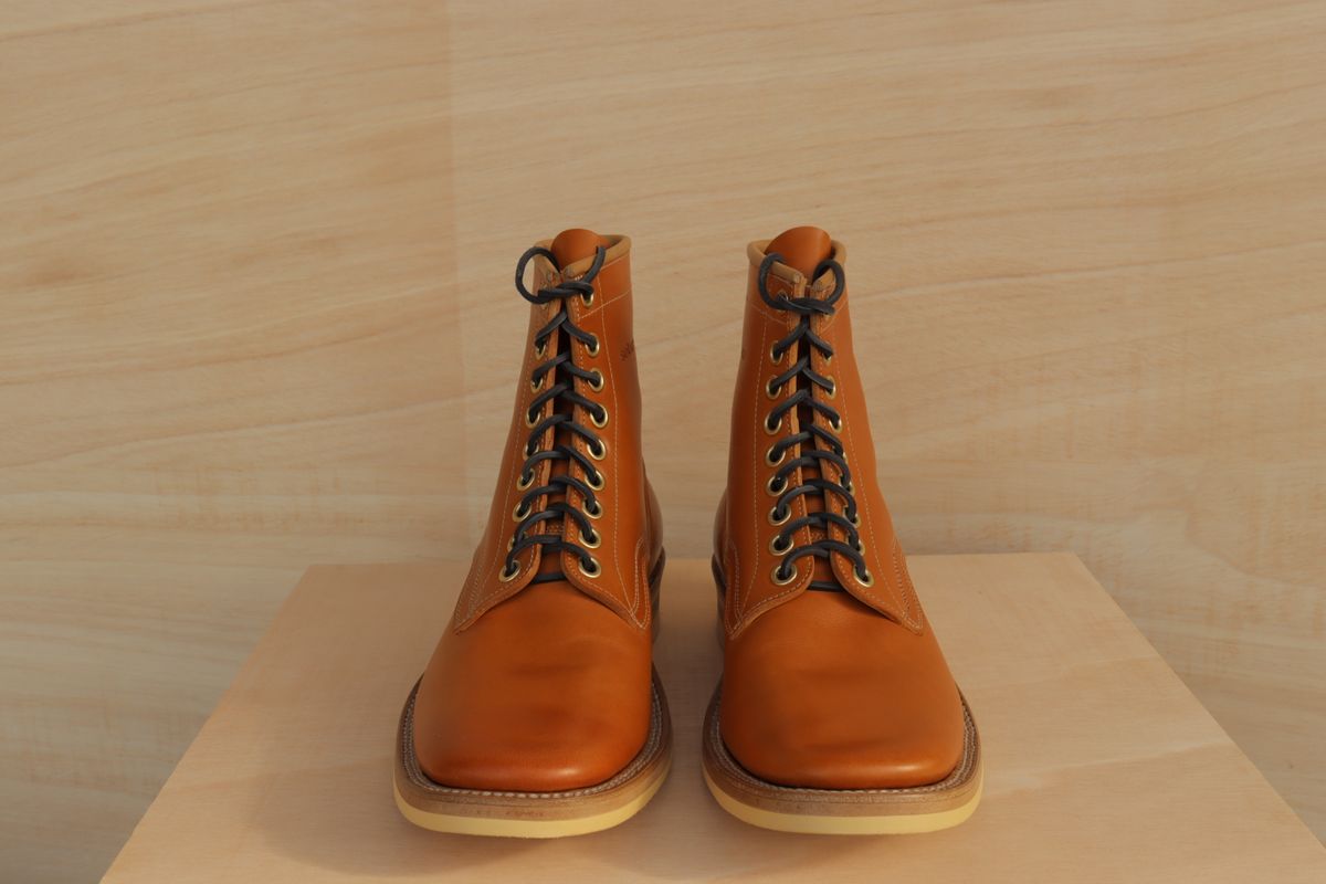 Photo by sobreiroboots on October 1, 2024 of the Sobreiro Boots Estrella Boot in Fonte Velha Cow Hide.