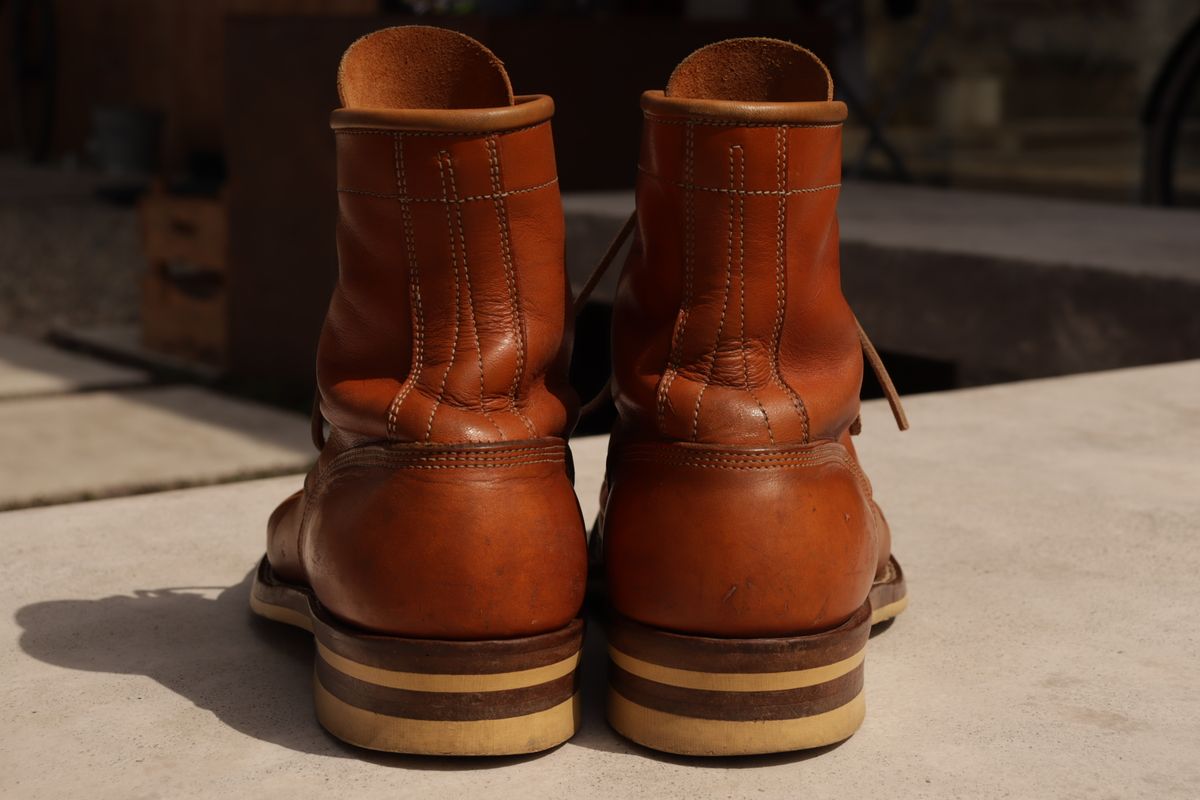 Photo by sobreiroboots on April 1, 2025 of the Sobreiro Boots Estrella Boot in Fonte Velha Cow Hide.