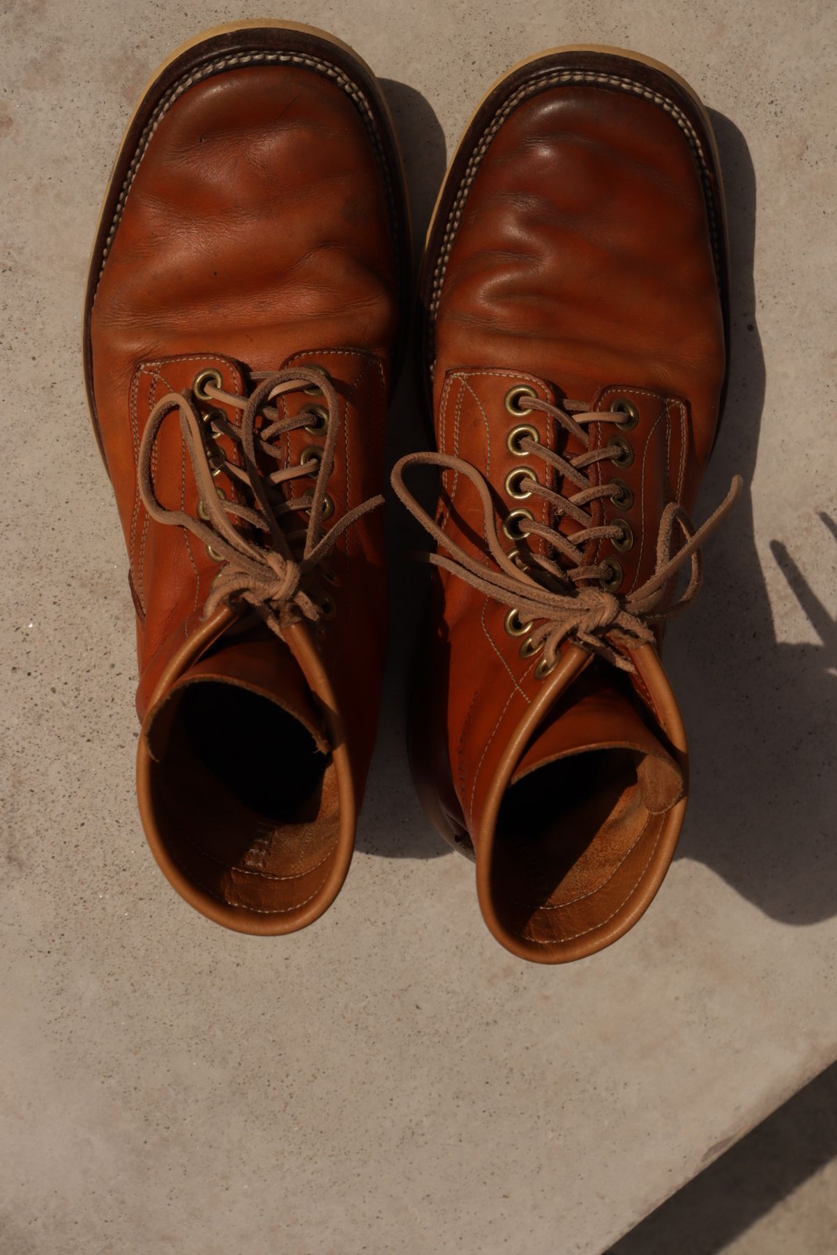 Photo by sobreiroboots on April 1, 2025 of the Sobreiro Boots Estrella Boot in Fonte Velha Cow Hide.