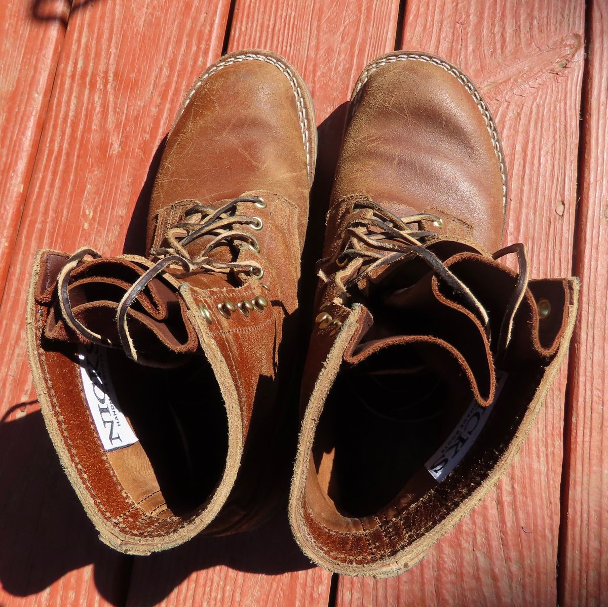 Photo by yeah2233 on September 15, 2025 of the Nicks MTO in Ember Waxed Flesh.