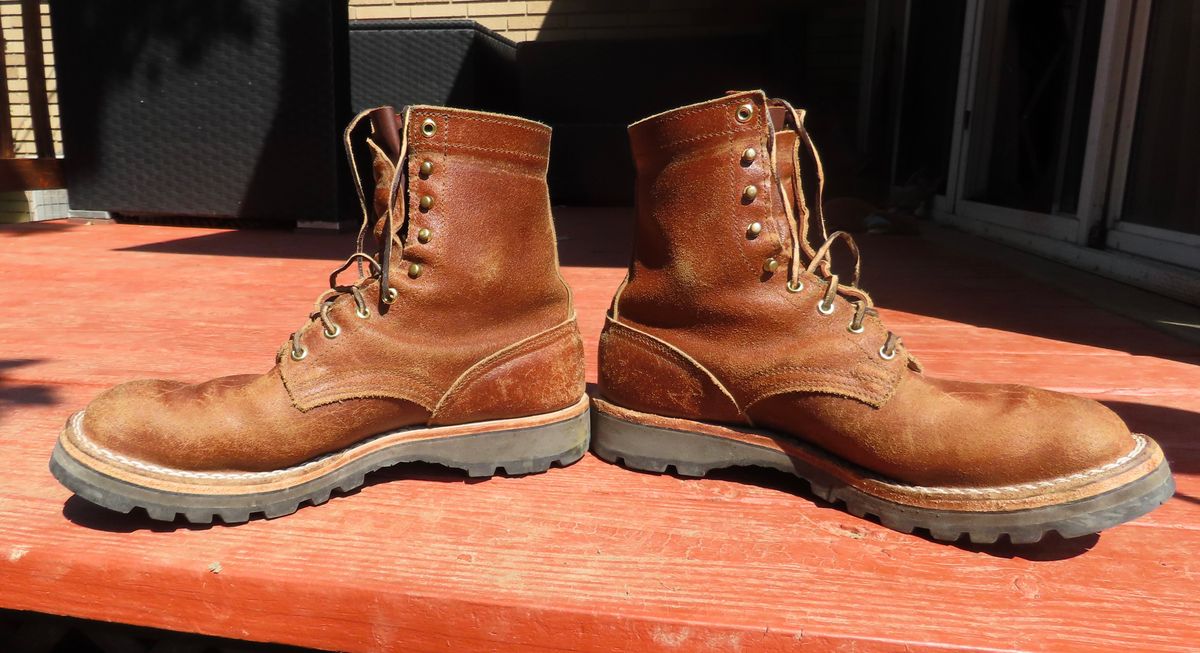 Photo by yeah2233 on September 15, 2025 of the Nicks MTO in Ember Waxed Flesh.