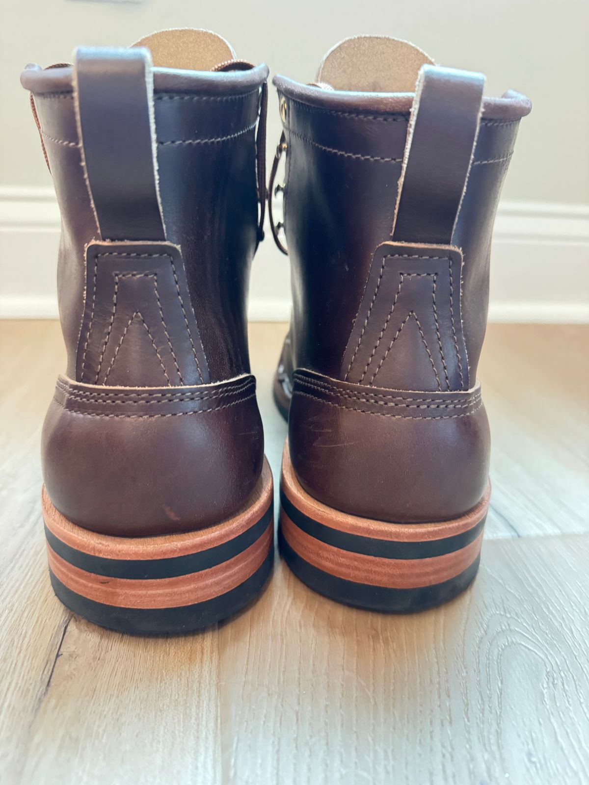 Photo by sjs426 on October 26, 2025 of the Nicks x Parkhurst V3 in Seidel Brown Double Shot.