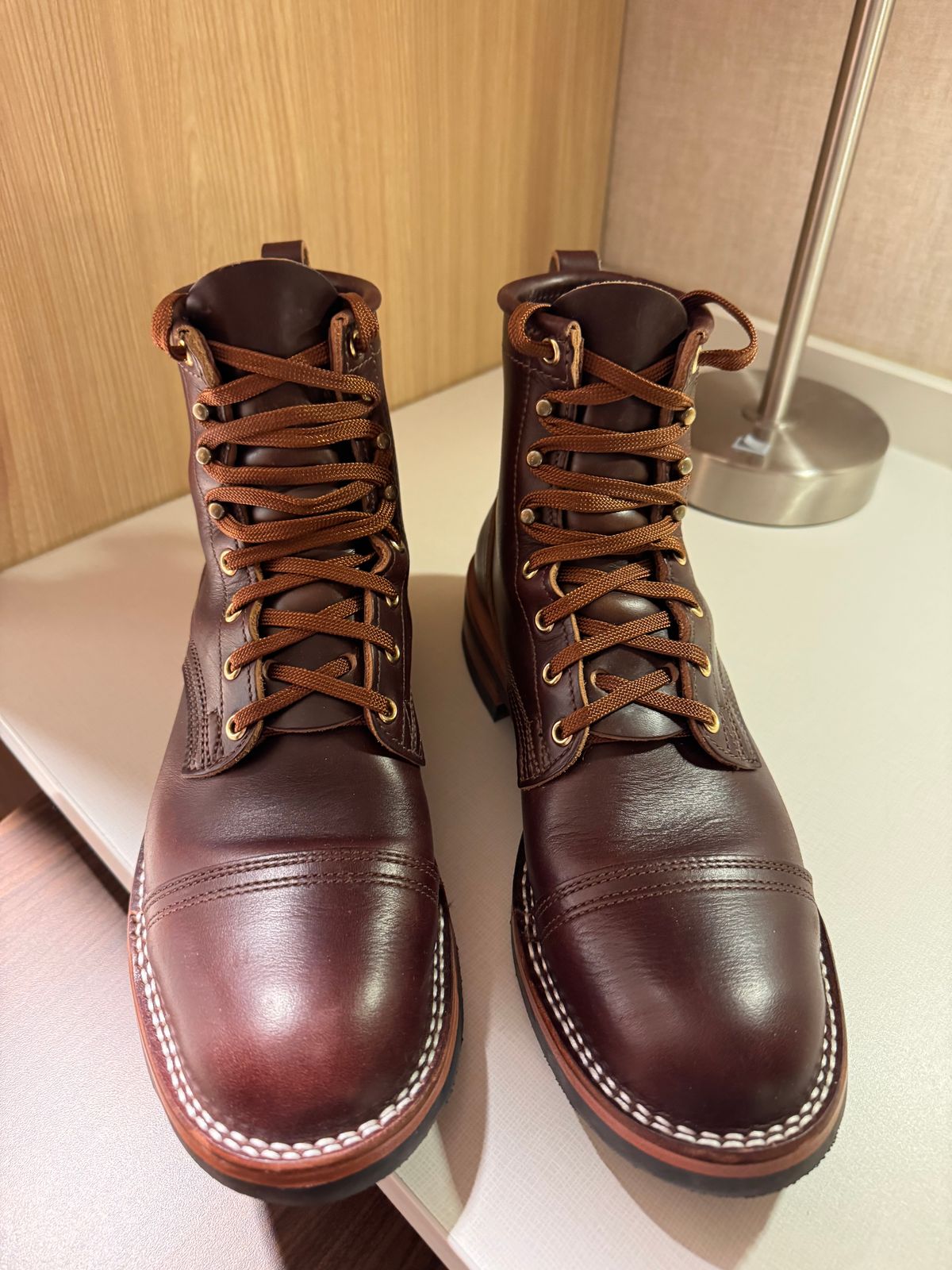 Photo by sjs426 on January 22, 2026 of the Nicks x Parkhurst V3 in Seidel Brown Double Shot.