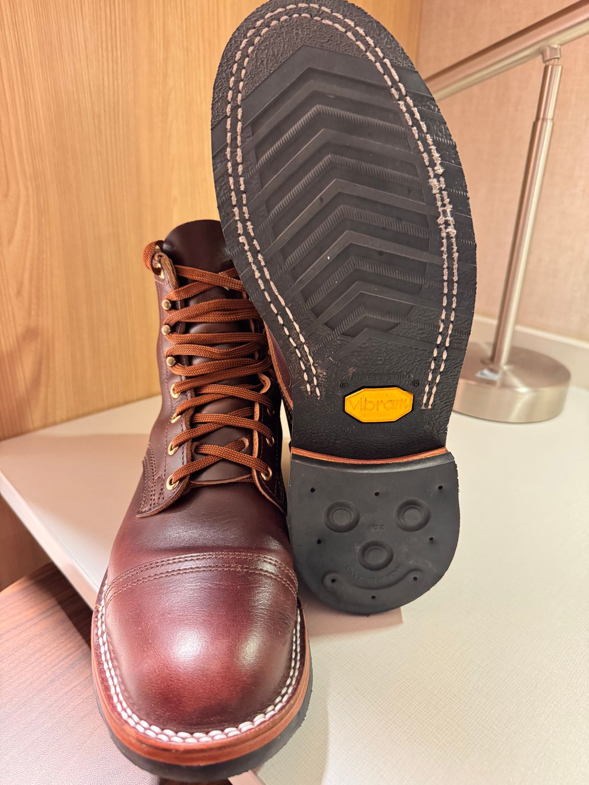 Photo by sjs426 on January 22, 2026 of the Nicks x Parkhurst V3 in Seidel Brown Double Shot.