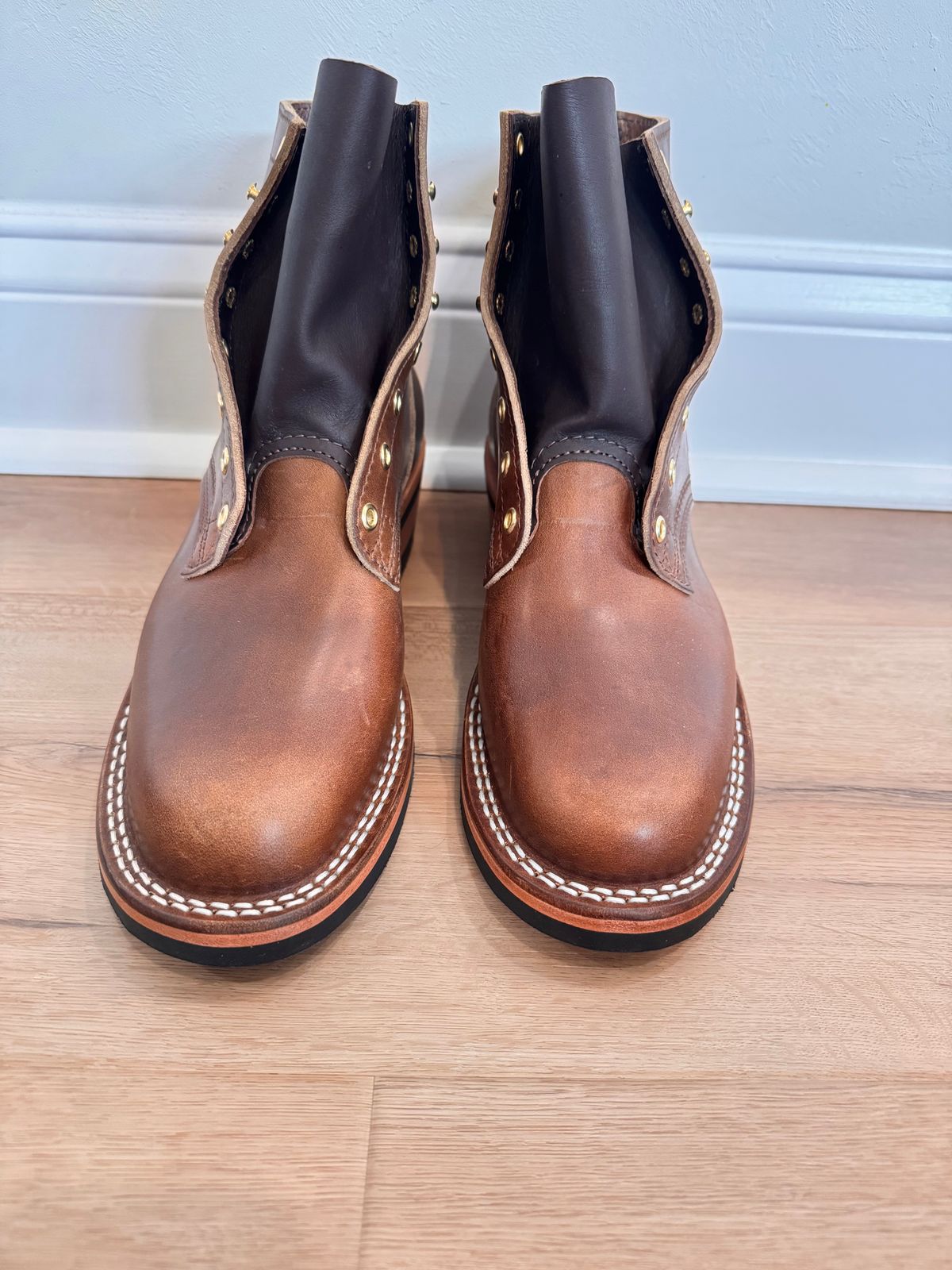 Photo by sjs426 on May 27, 2026 of the Nicks MTO in Horween Ravello Chromexcel.
