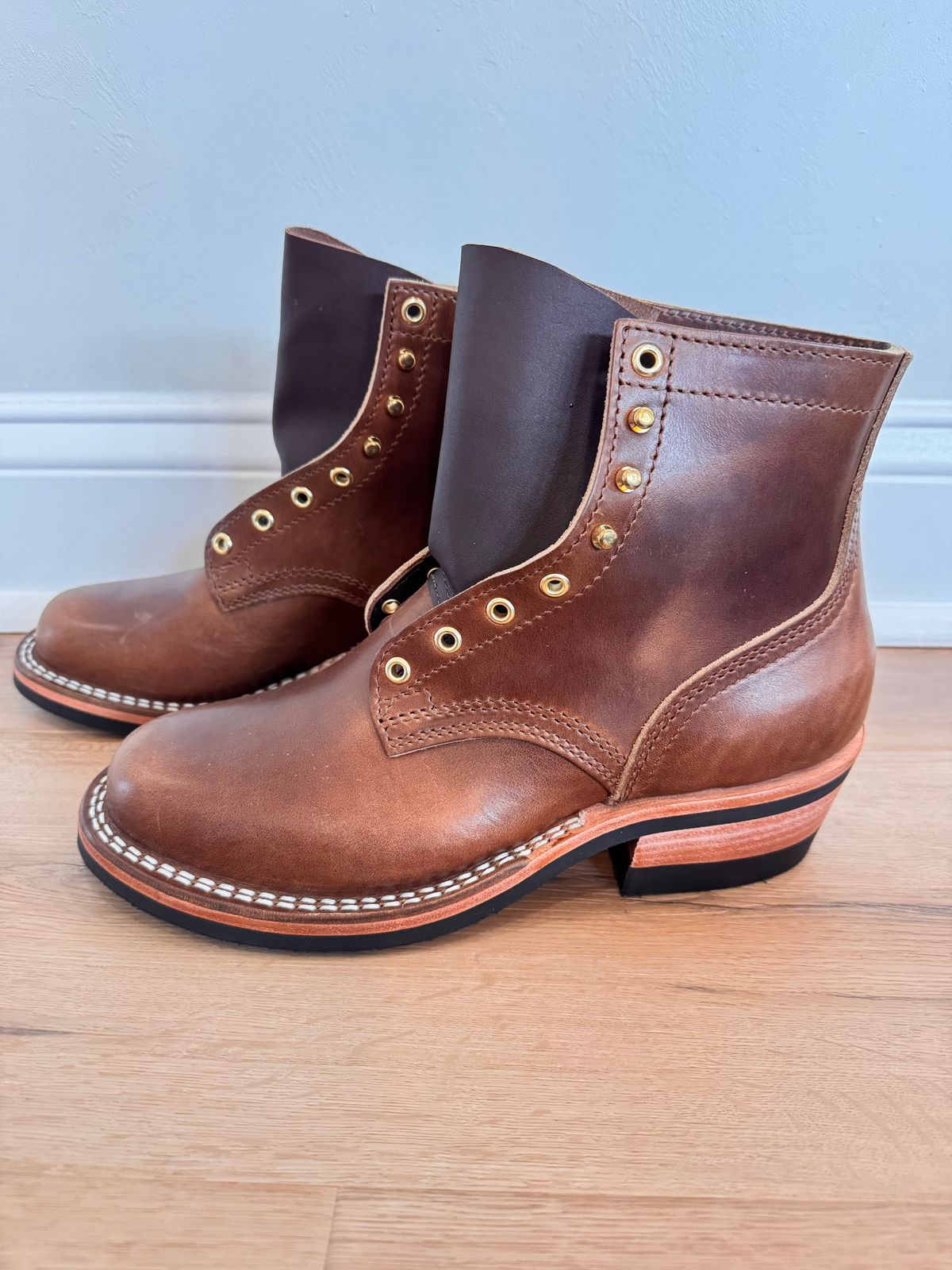 Photo by sjs426 on May 27, 2026 of the Nicks MTO in Horween Ravello Chromexcel.