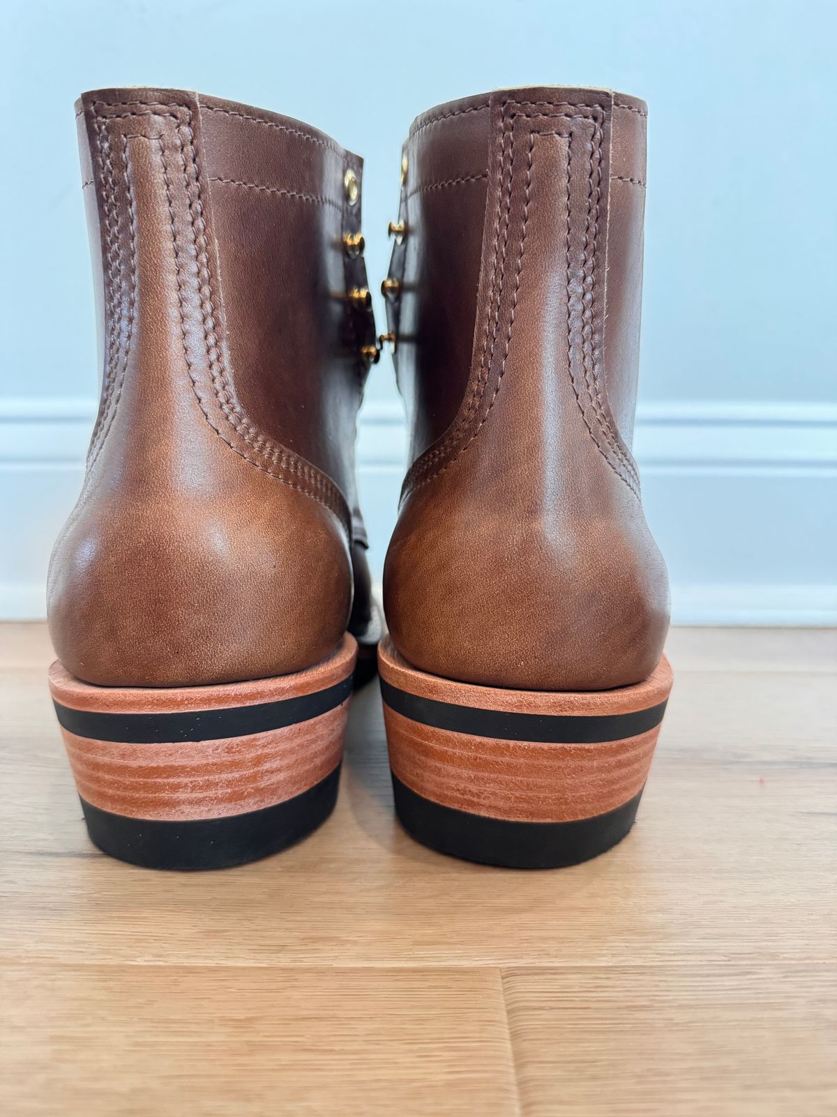 Photo by sjs426 on May 27, 2026 of the Nicks MTO in Horween Ravello Chromexcel.