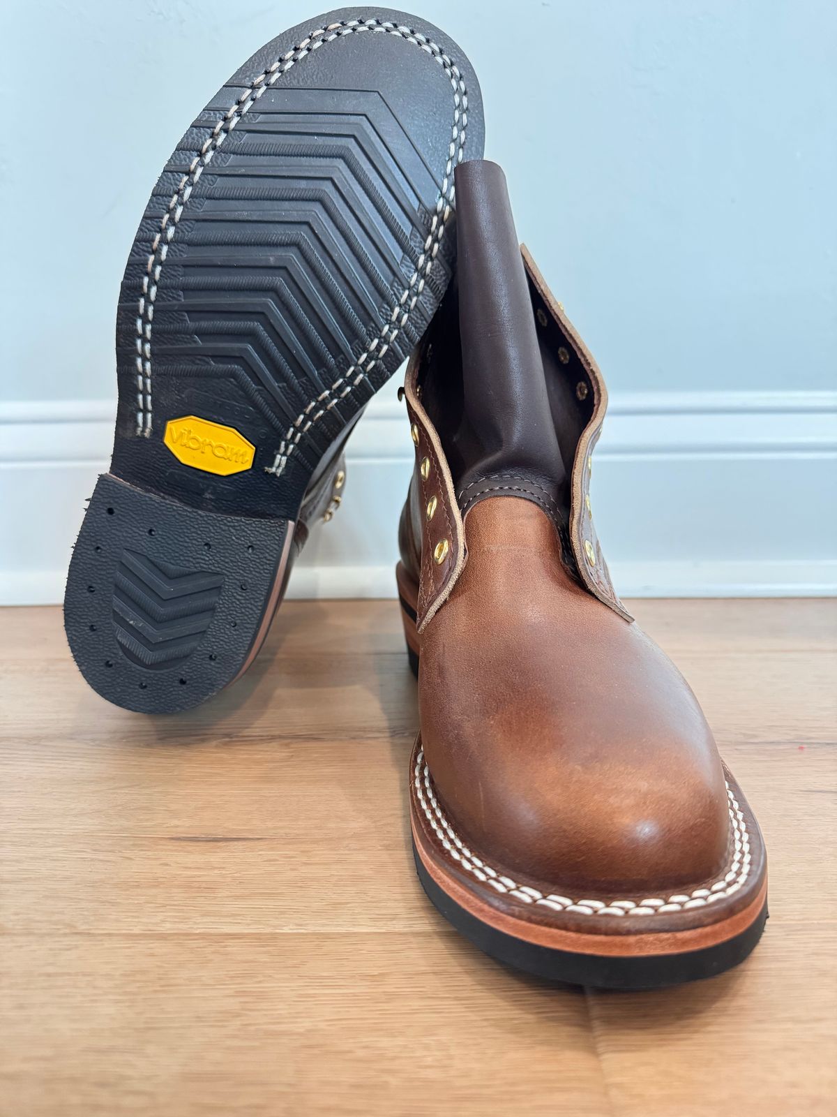 Photo by sjs426 on May 27, 2026 of the Nicks MTO in Horween Ravello Chromexcel.
