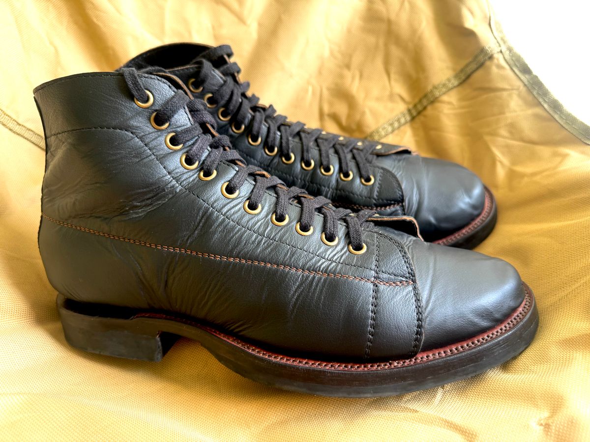 Photo by maxdam91 on June 21, 2026 of the DHS Bootmaker Monkey LTT in Kangaroo Leather.