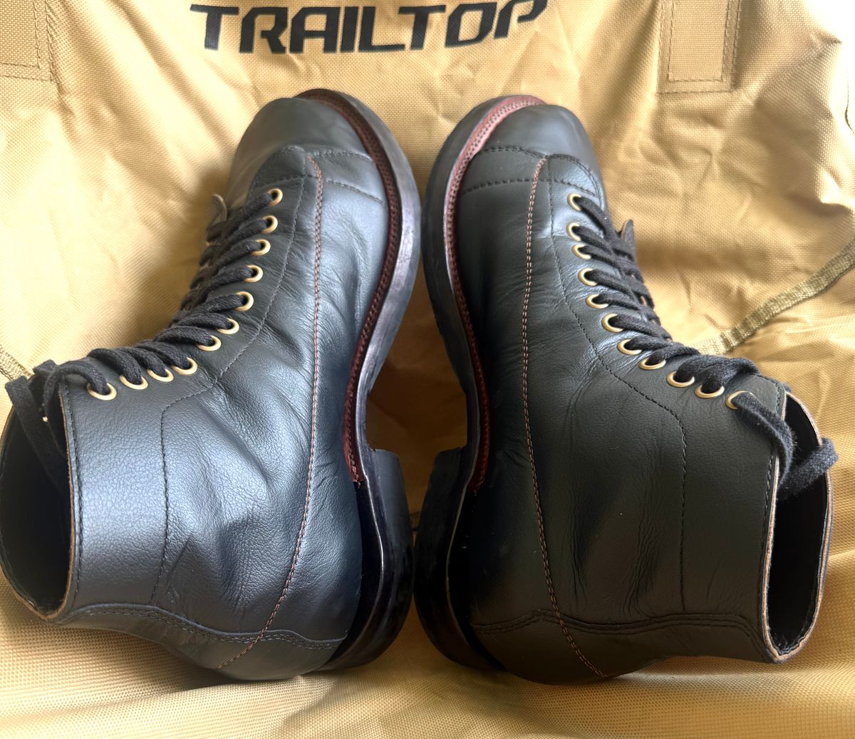 Photo by maxdam91 on June 21, 2026 of the DHS Bootmaker Monkey LTT in Kangaroo Leather.