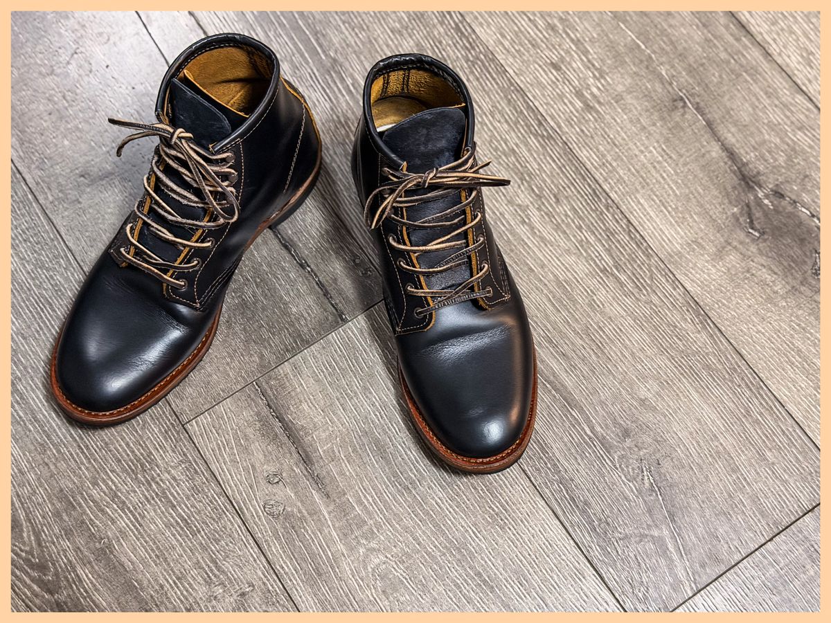 Photo by XSaint on March 20, 2026 of the Red Wing Beckman in S.B. Foot Black Klondike.