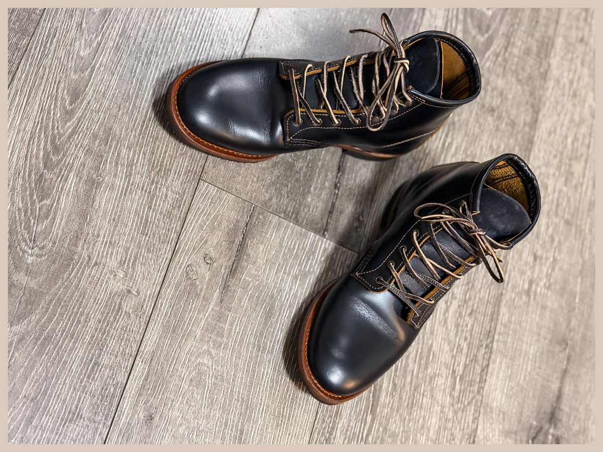 Photo by XSaint on March 20, 2026 of the Red Wing Beckman in S.B. Foot Black Klondike.