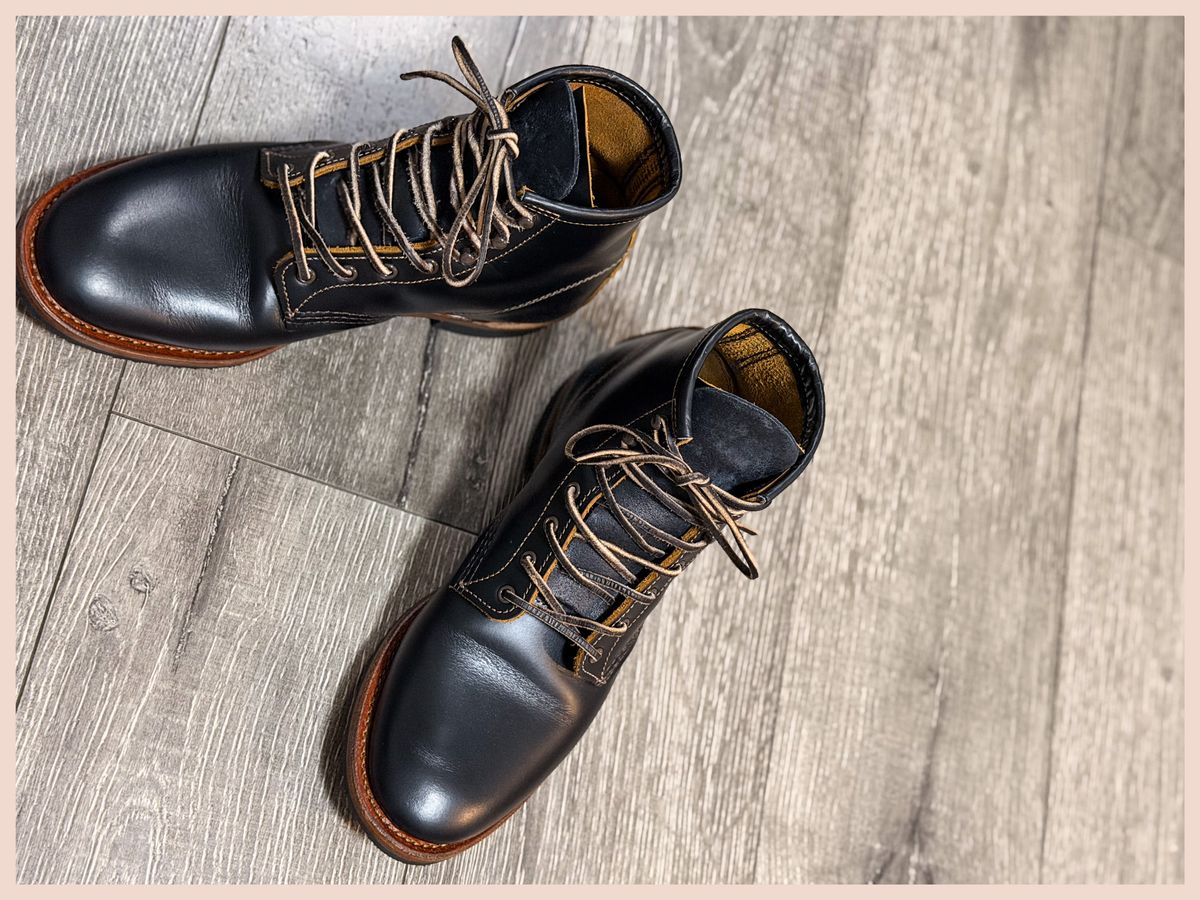 Photo by XSaint on March 20, 2026 of the Red Wing Beckman in S.B. Foot Black Klondike.