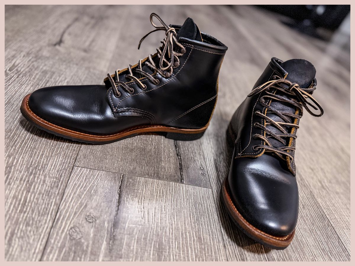 Photo by XSaint on March 20, 2026 of the Red Wing Beckman in S.B. Foot Black Klondike.