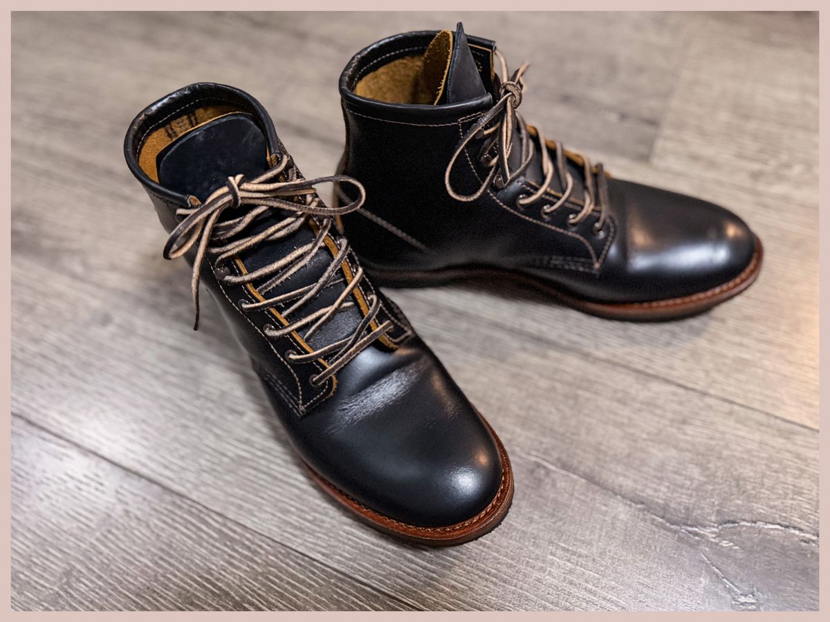 Photo by XSaint on March 20, 2026 of the Red Wing Beckman in S.B. Foot Black Klondike.