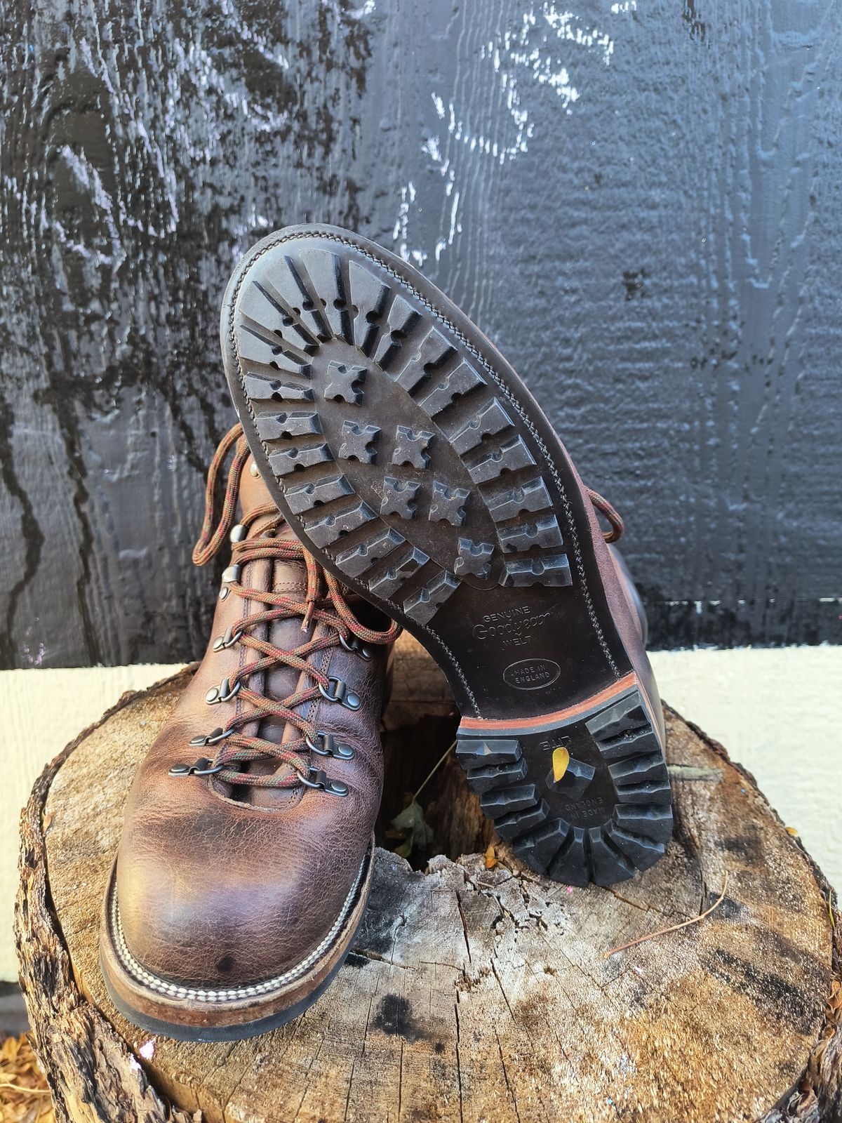 Photo by ArchieGoodyear on October 28, 2025 of the Viberg Pachena Bay in Horween Rowdy Dachshund.