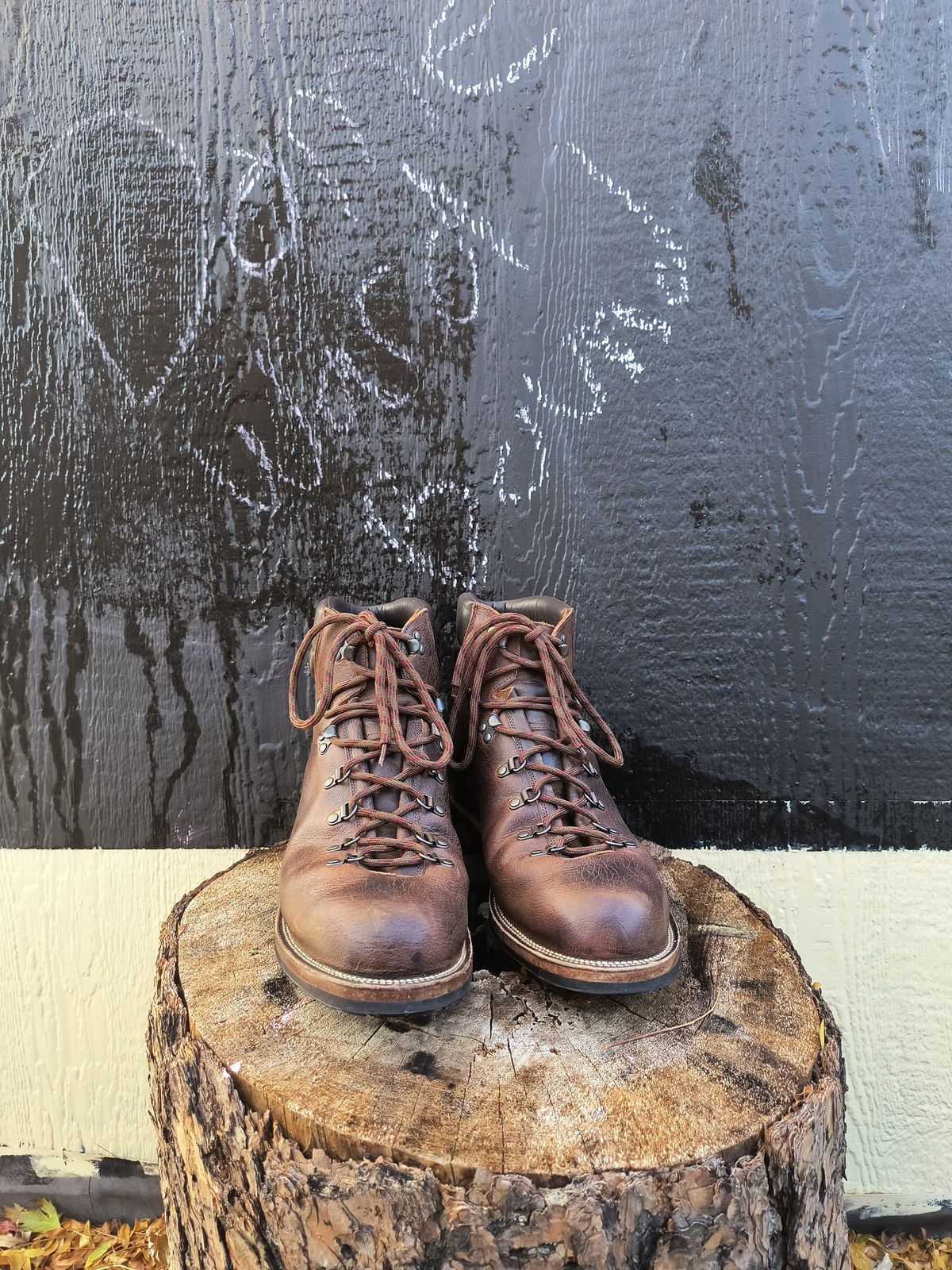 Photo by ArchieGoodyear on October 28, 2025 of the Viberg Pachena Bay in Horween Rowdy Dachshund.