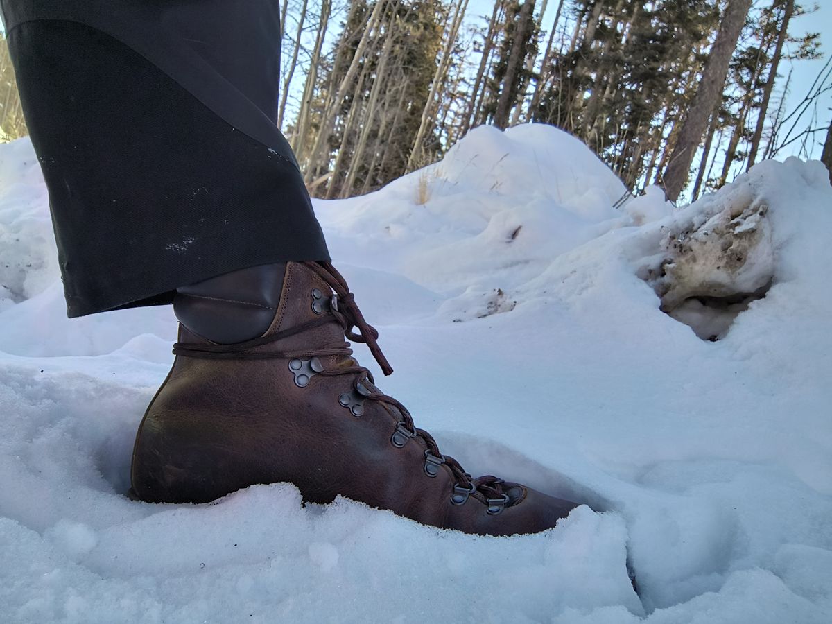 Photo by ArchieGoodyear on December 5, 2025 of the Viberg Pachena Bay in Horween Rowdy Dachshund.