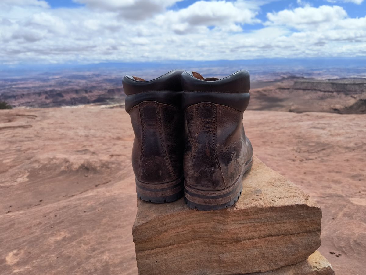 Photo by ArchieGoodyear on April 1, 2026 of the Viberg Pachena Bay in Horween Rowdy Dachshund.