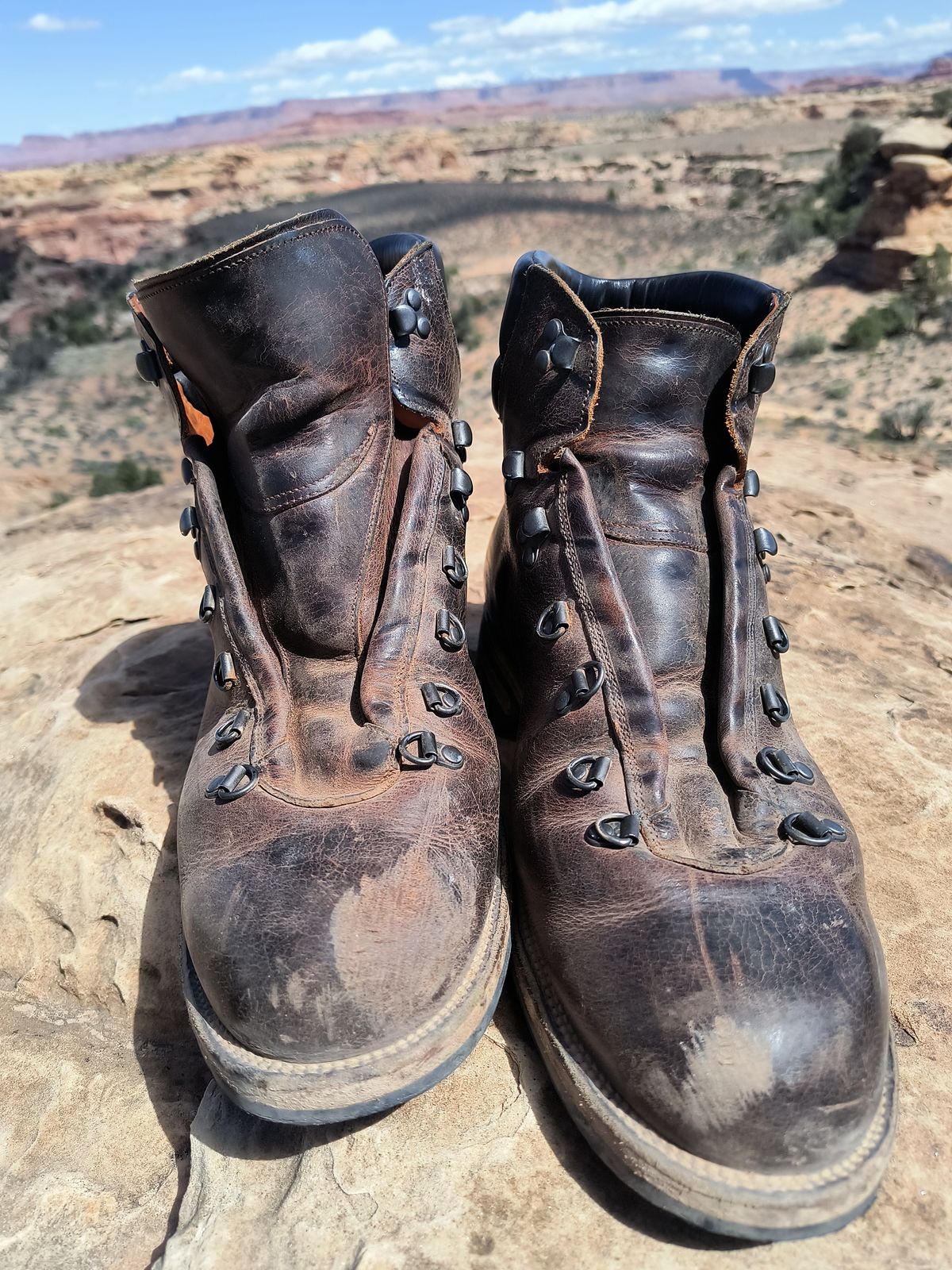 Photo by ArchieGoodyear on April 2, 2026 of the Viberg Pachena Bay in Horween Rowdy Dachshund.
