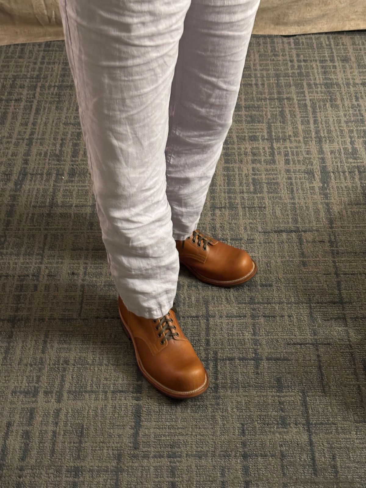 Photo by ratseller on July 7, 2026 of the Viberg Service Boot in Moc Latigo Waxed Flesh.