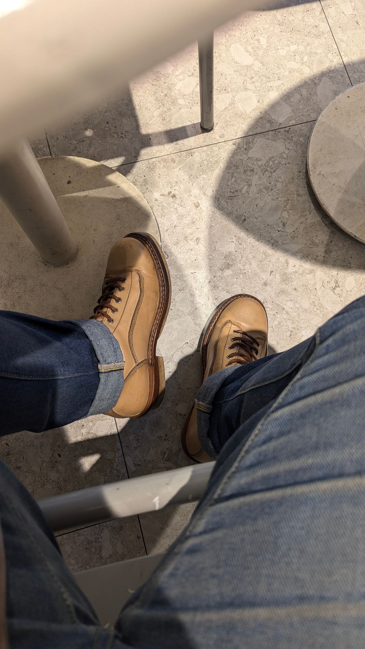 Photo by yosiputra on October 7, 2024 of the Don's Original Lace To Toe in Vegetable Tanned Leather.
