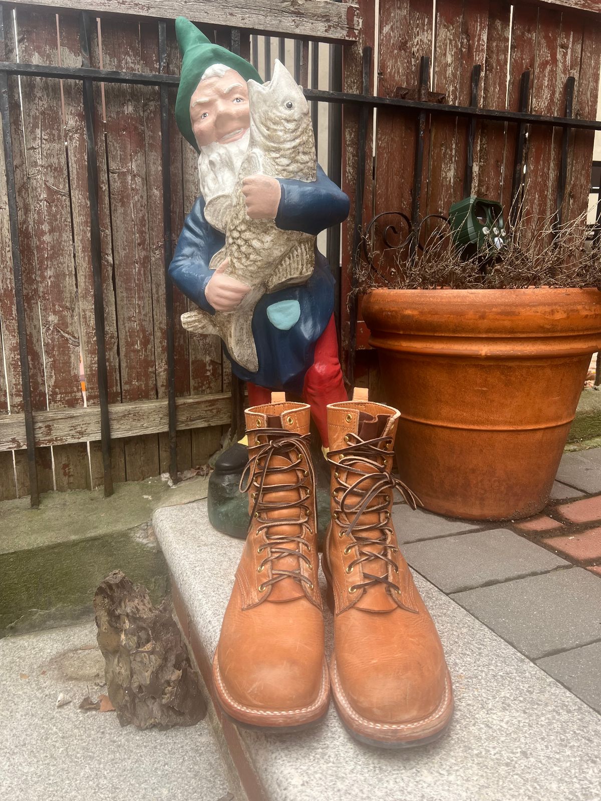 Photo by mrpizzaface on December 4, 2025 of the Nicks Ranger in Horween Light Natural Dublin.