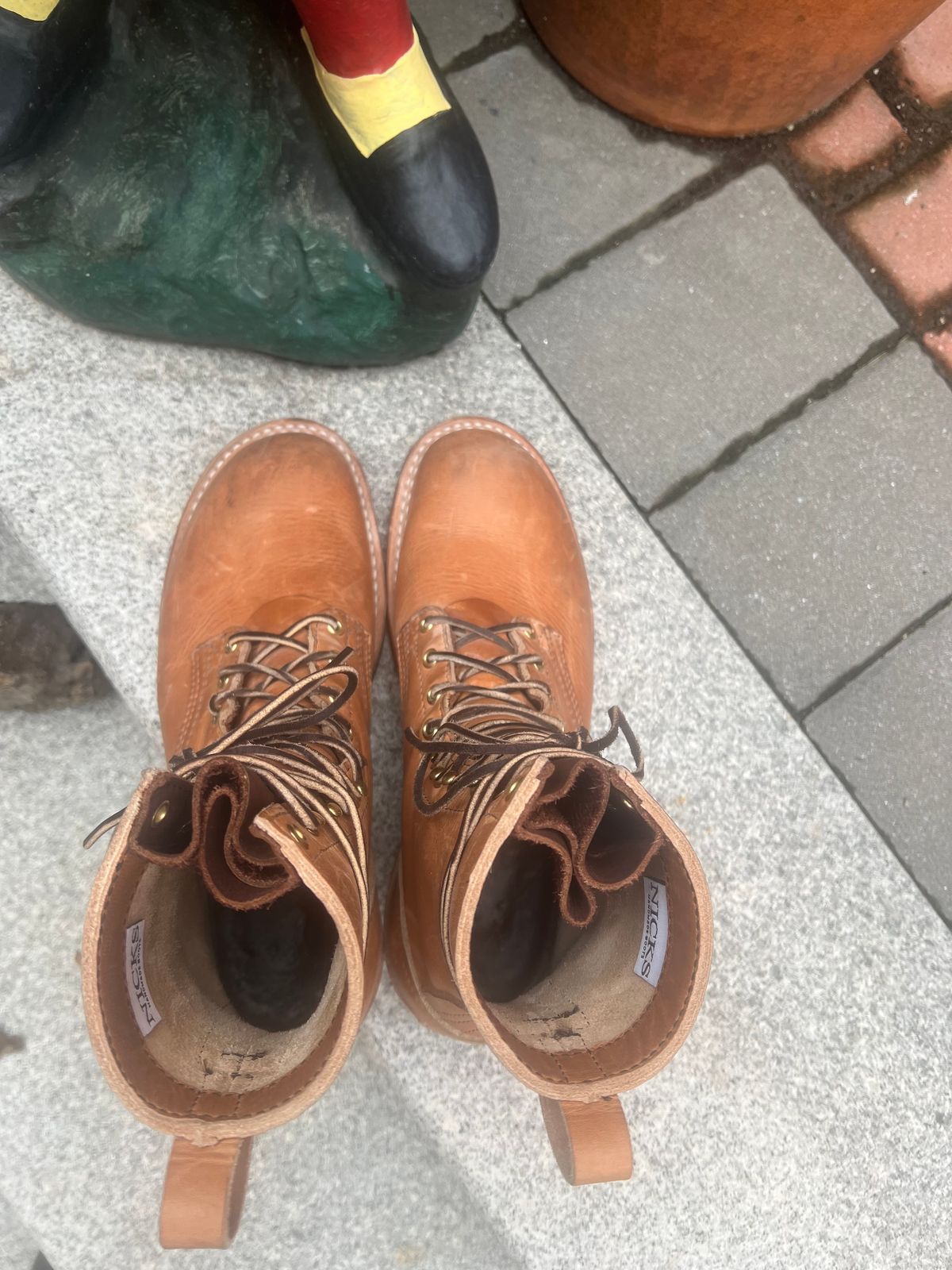 Photo by mrpizzaface on December 4, 2025 of the Nicks Ranger in Horween Light Natural Dublin.