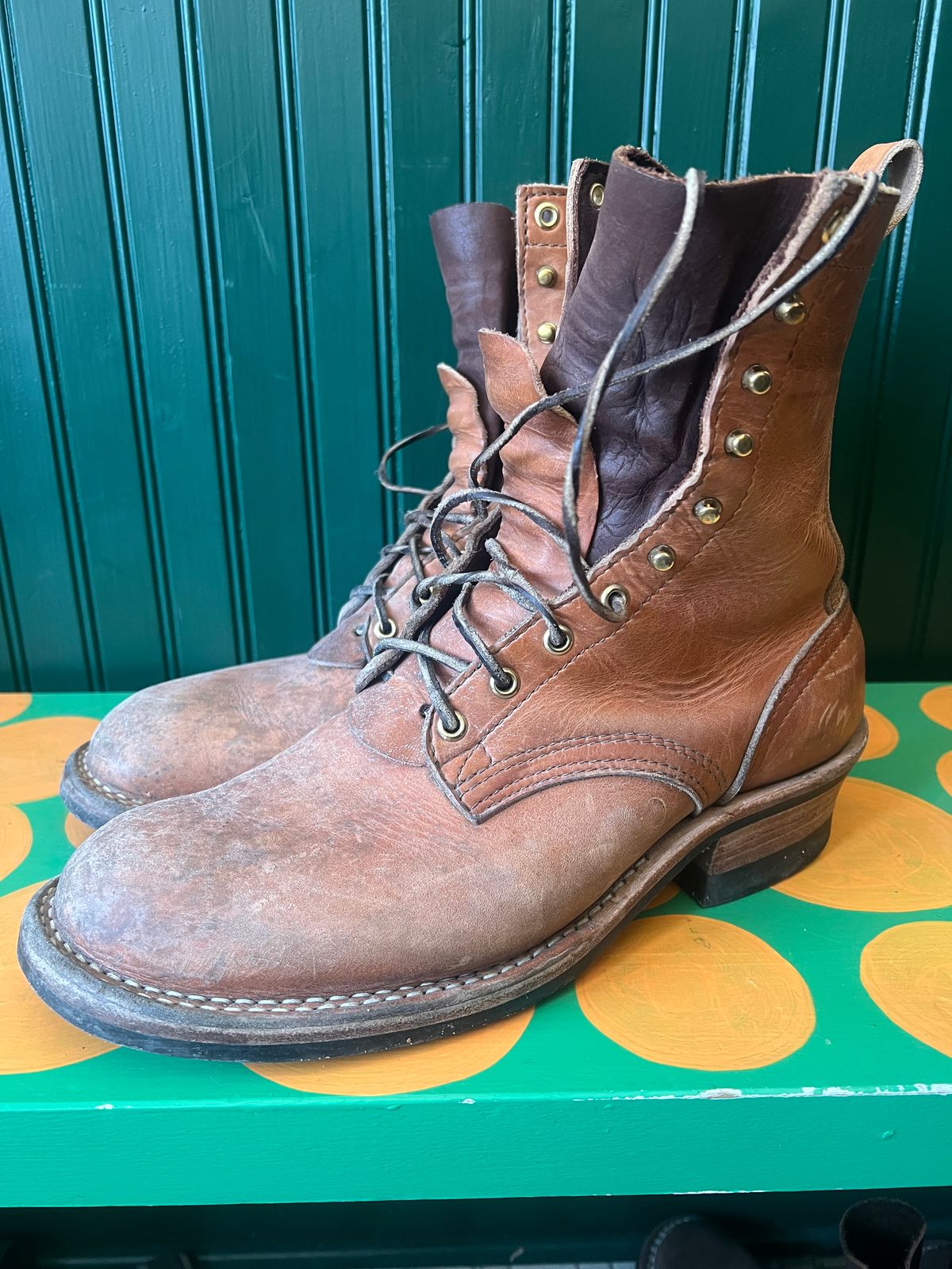 Photo by mrpizzaface on February 5, 2026 of the Nicks Ranger in Horween Light Natural Dublin.