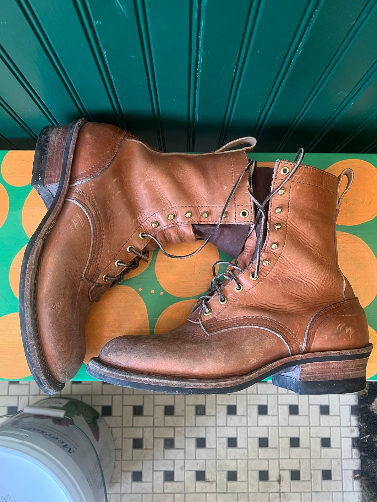 Photo by mrpizzaface on February 5, 2026 of the Nicks Ranger in Horween Light Natural Dublin.